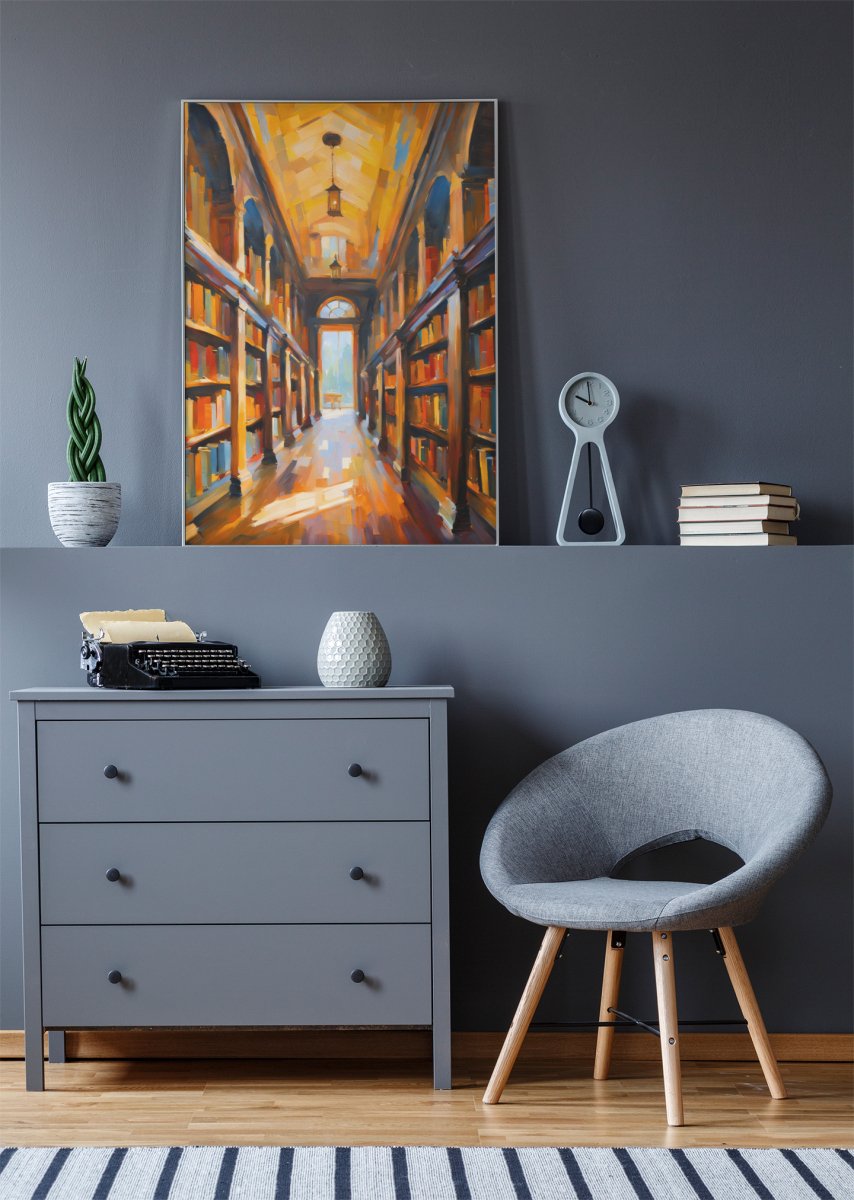 House of knowledge - Art print - Poster - Ever colorful