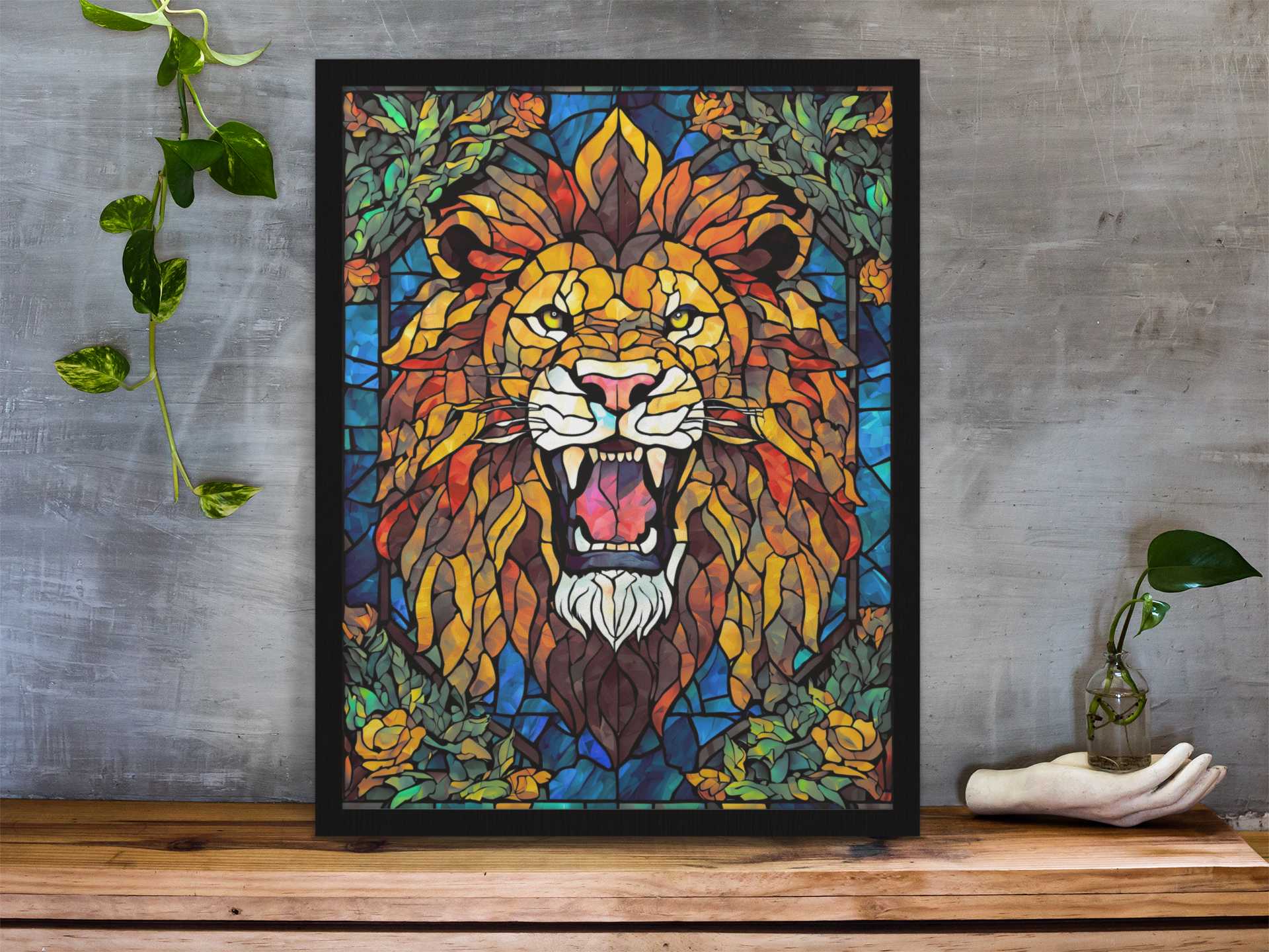 King of the jungle - Poster - Ever colorful