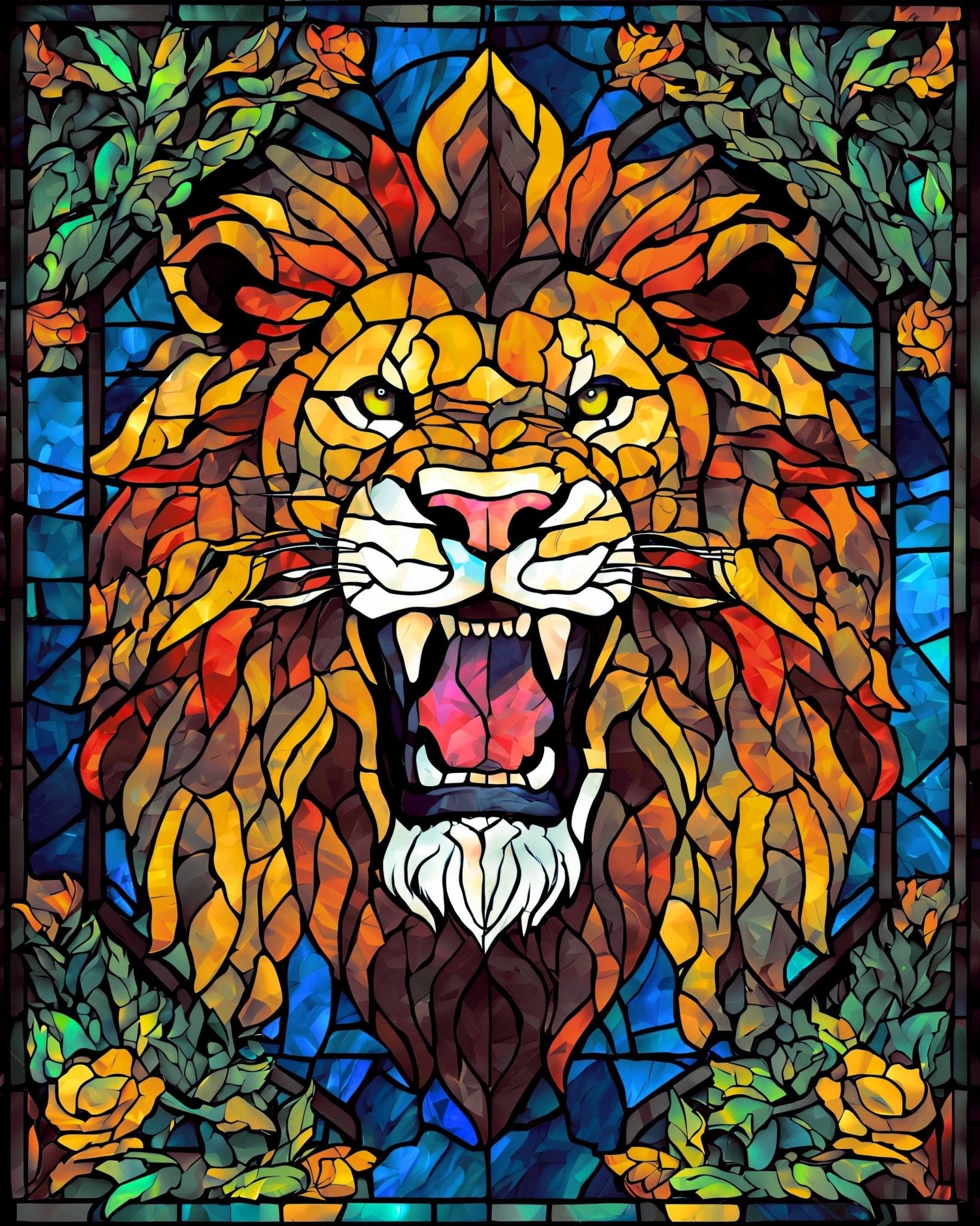 King of the jungle - Poster - Ever colorful