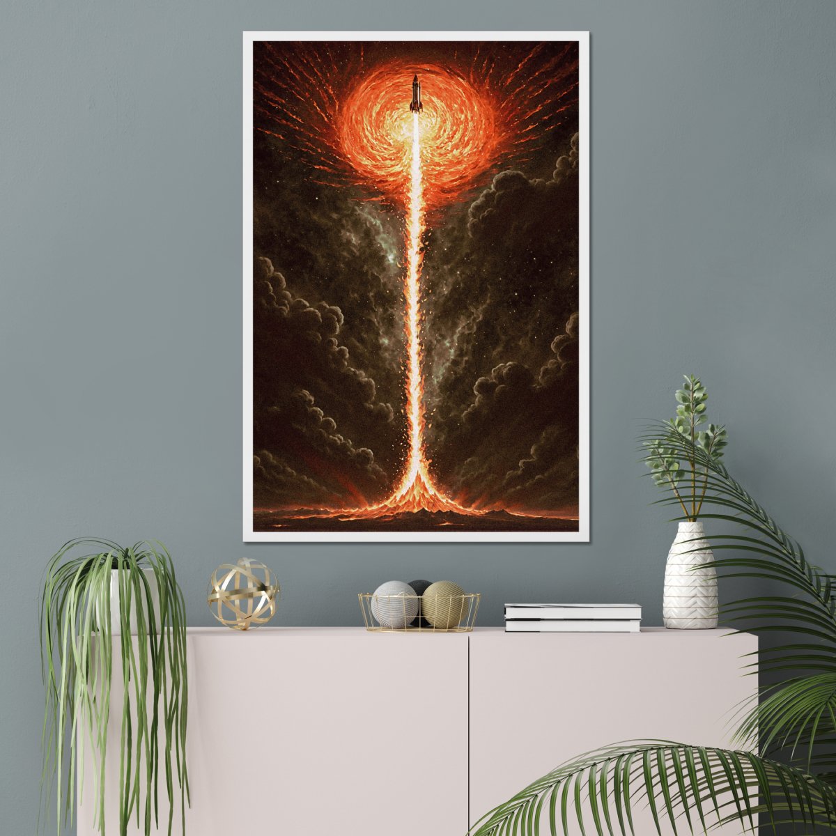 Leaving the abyss - Art print - Poster - Ever colorful