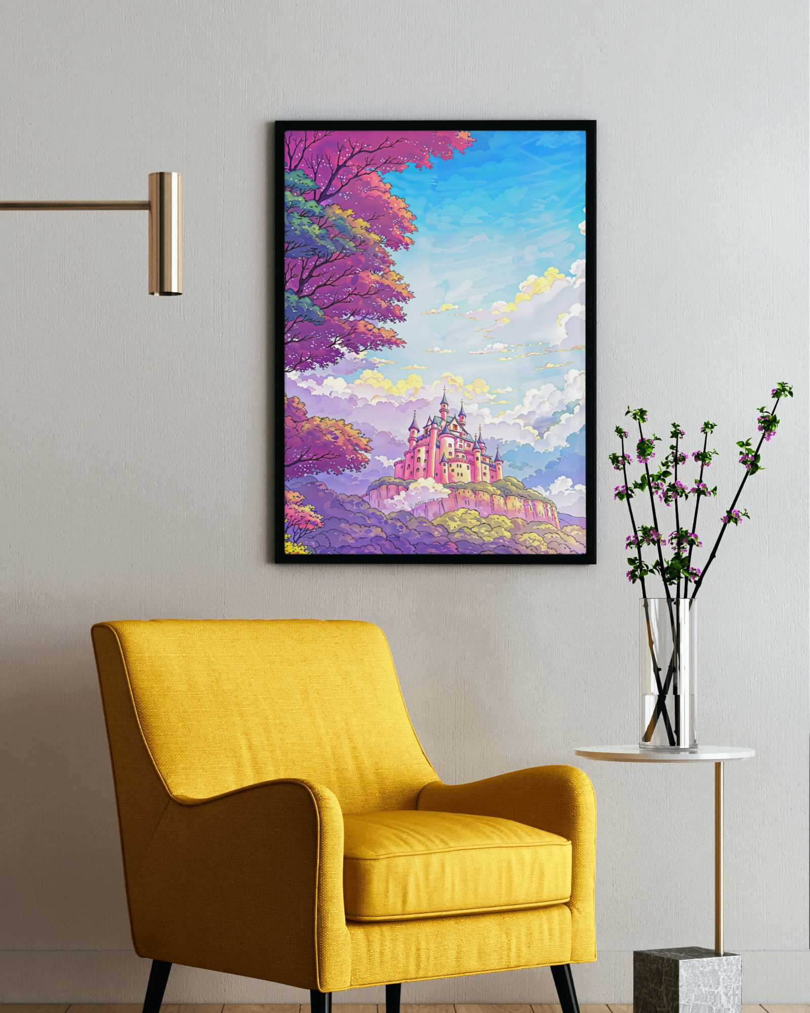 Lover's castle - Poster - Ever colorful