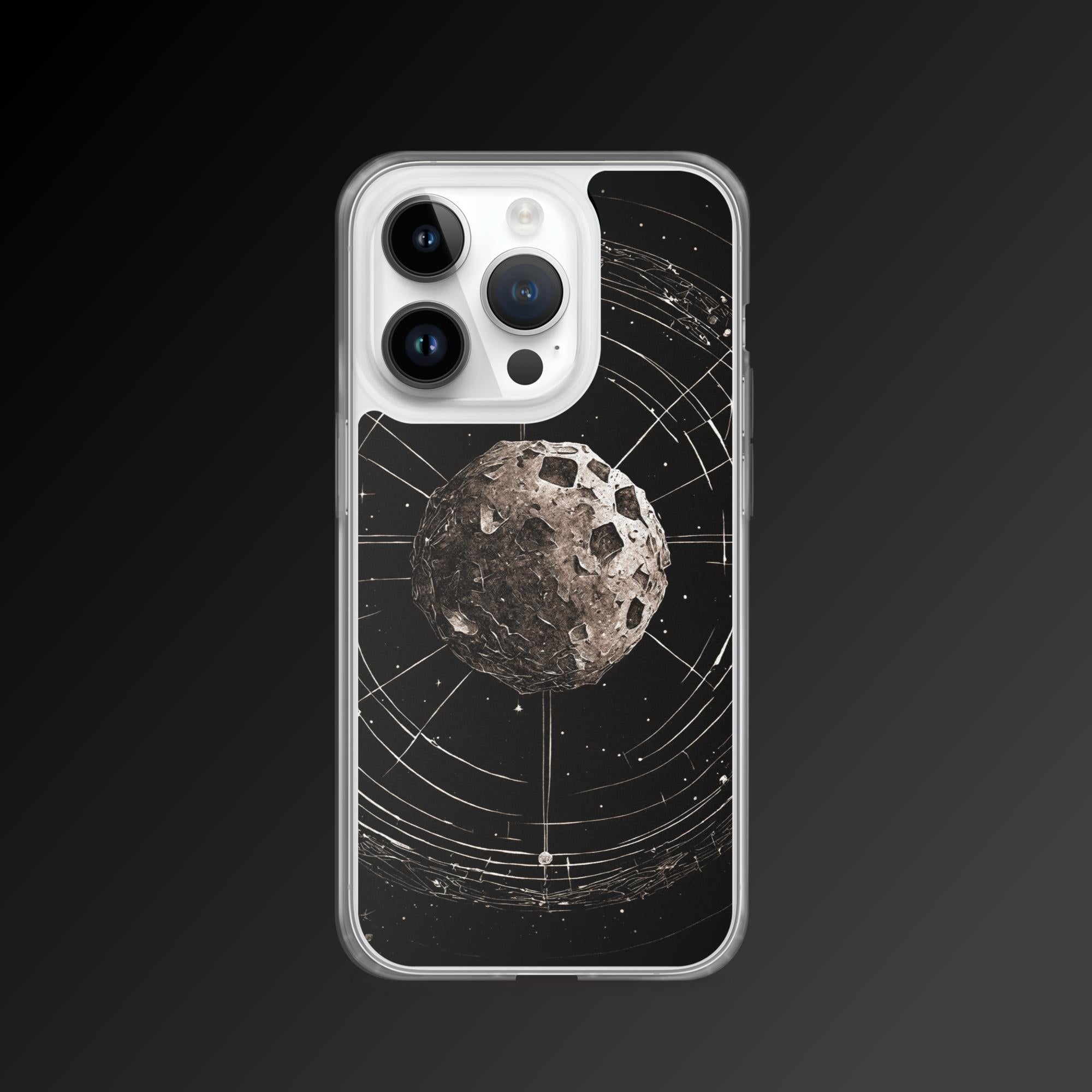 "Lunar space station" clear iphone case - Clear iphone case - Ever colorful