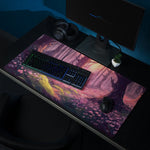 Misty flower grove - Gaming mouse pad - Ever colorful