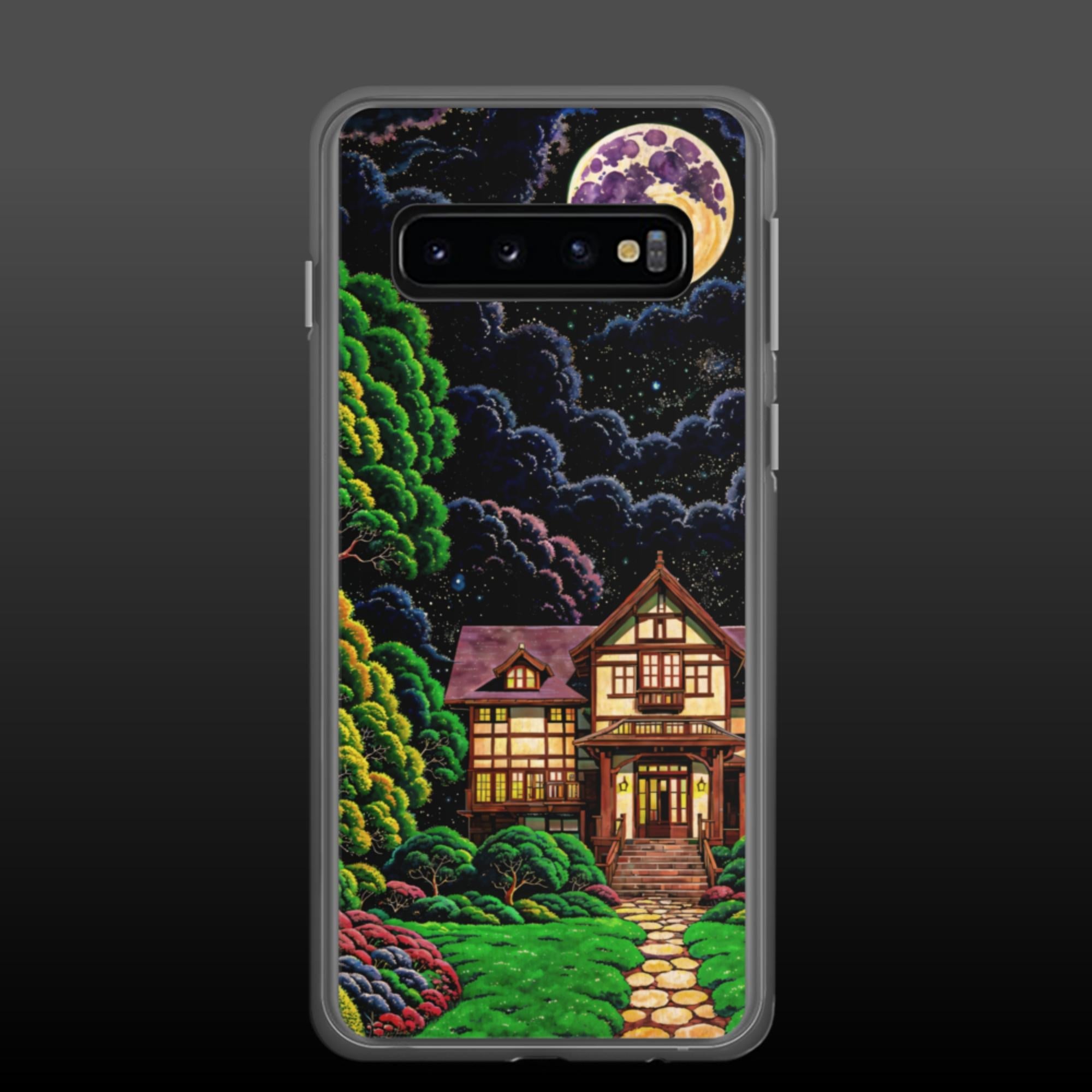 "Moonlight mansion" clear samsung case - Clear samsung case - Ever colorful