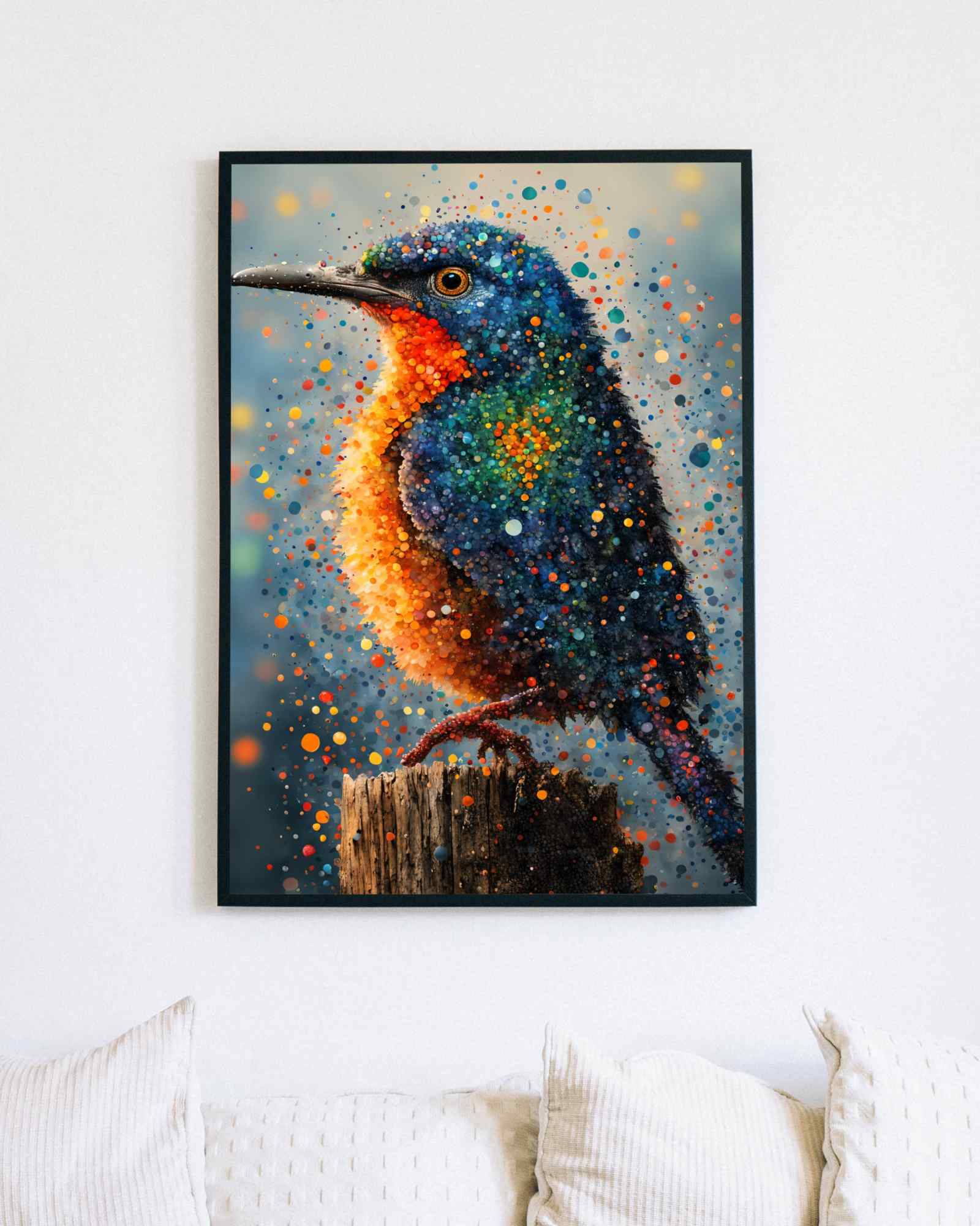 Morning bird - Poster - Ever colorful