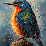 Morning bird - Poster - Ever colorful