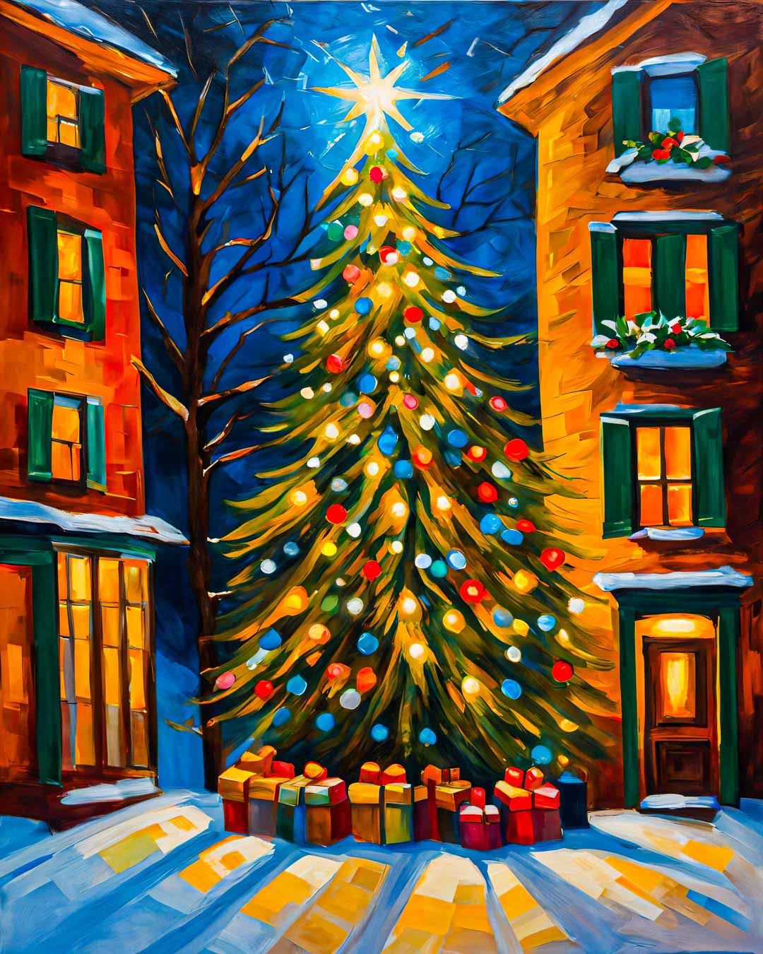 Night before christmas - Poster - Ever colorful