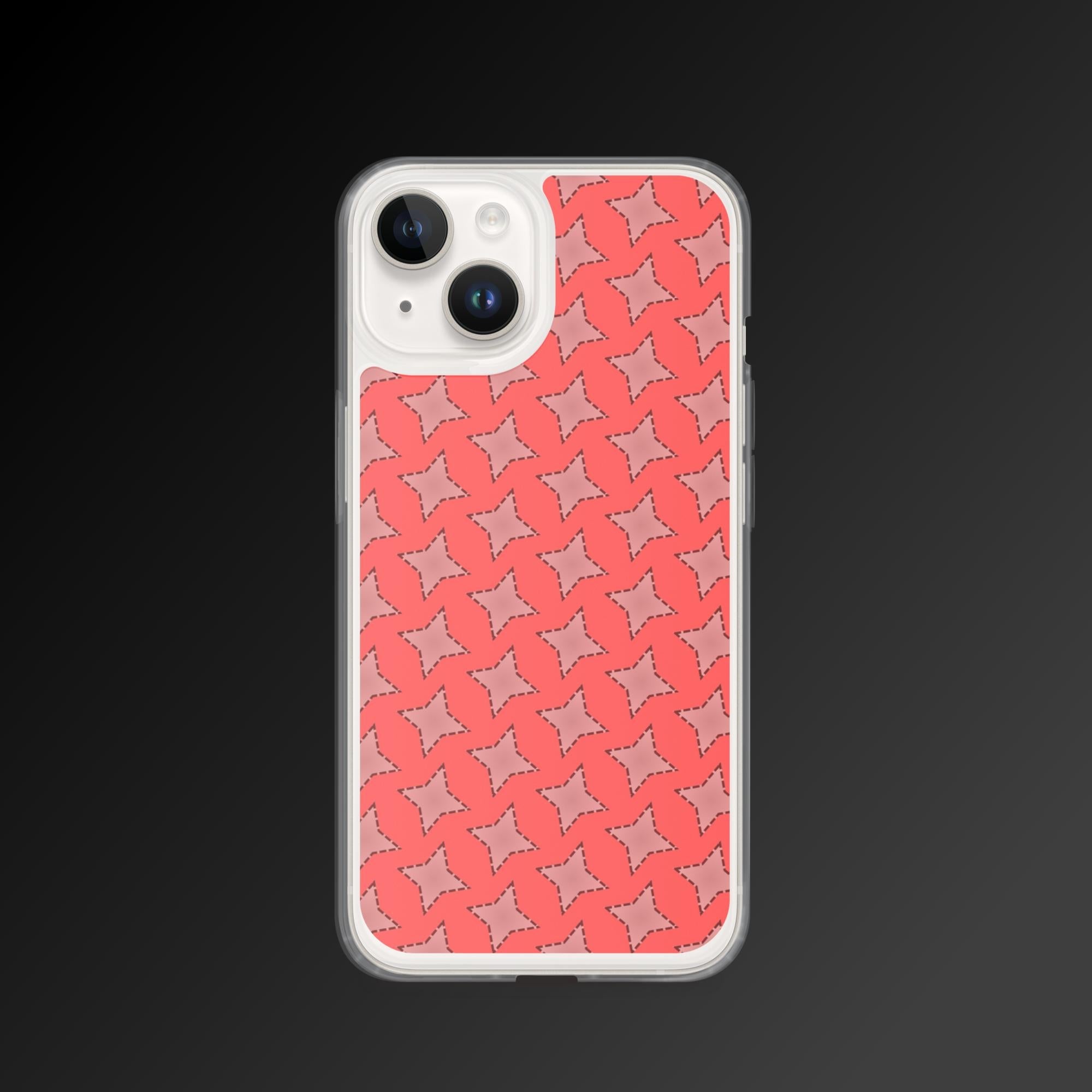 "Ninja star pattern" clear iphone case - Clear iphone case - Ever colorful
