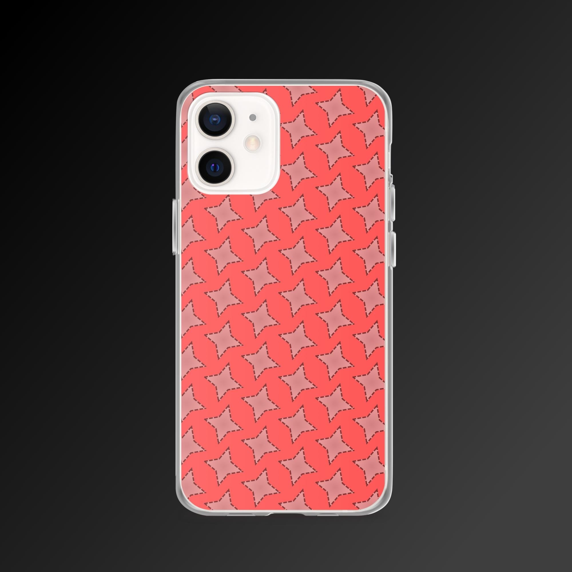 "Ninja star pattern" clear iphone case - Clear iphone case - Ever colorful