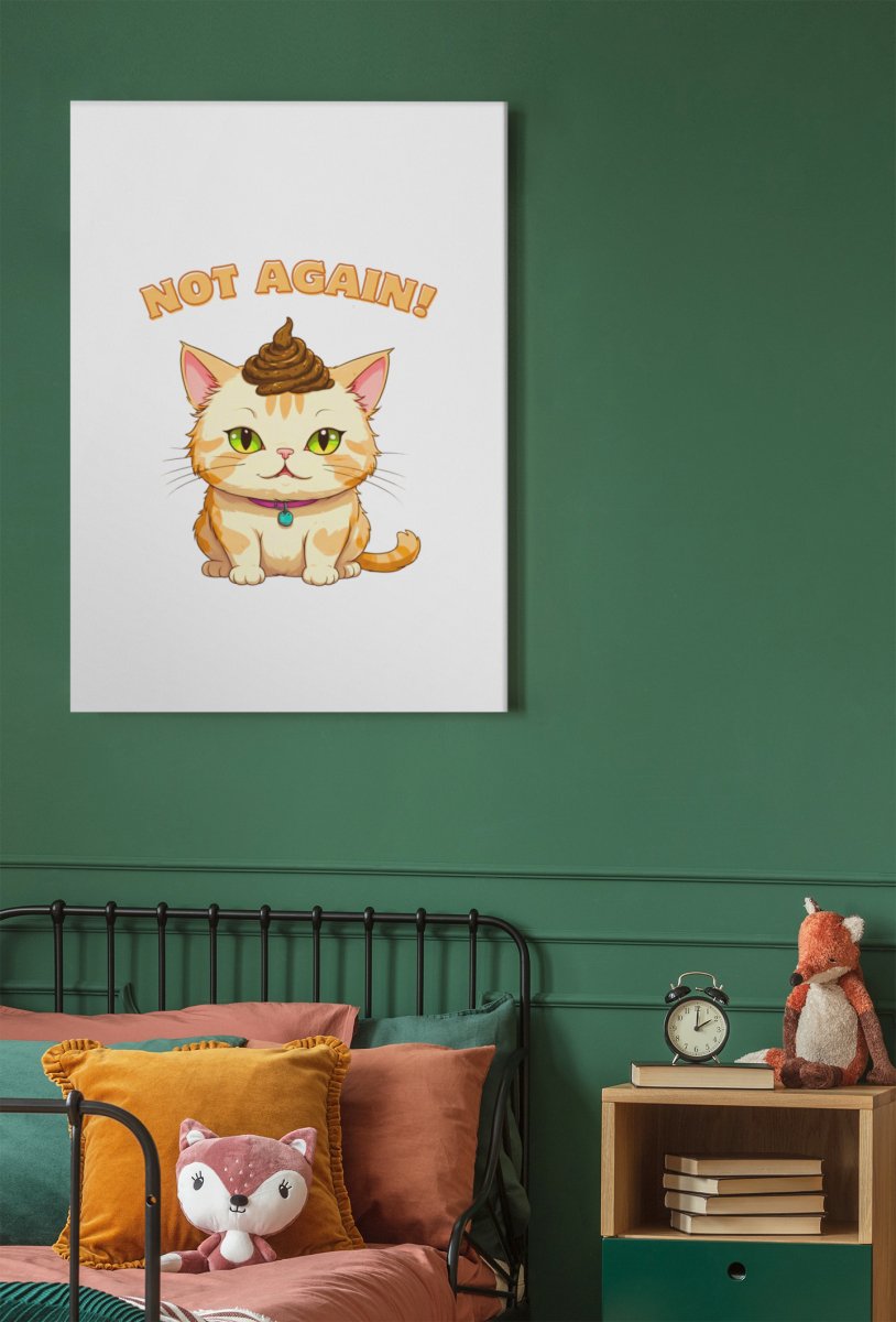 Not again - Art print - Poster - Ever colorful