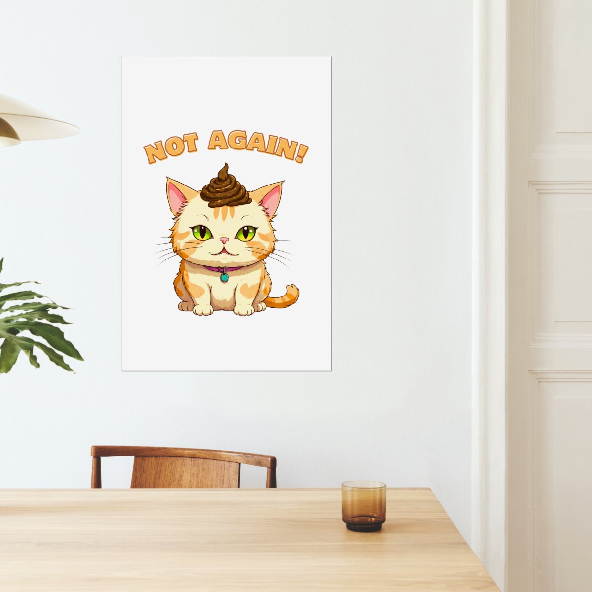 Not again - Art print - Poster - Ever colorful