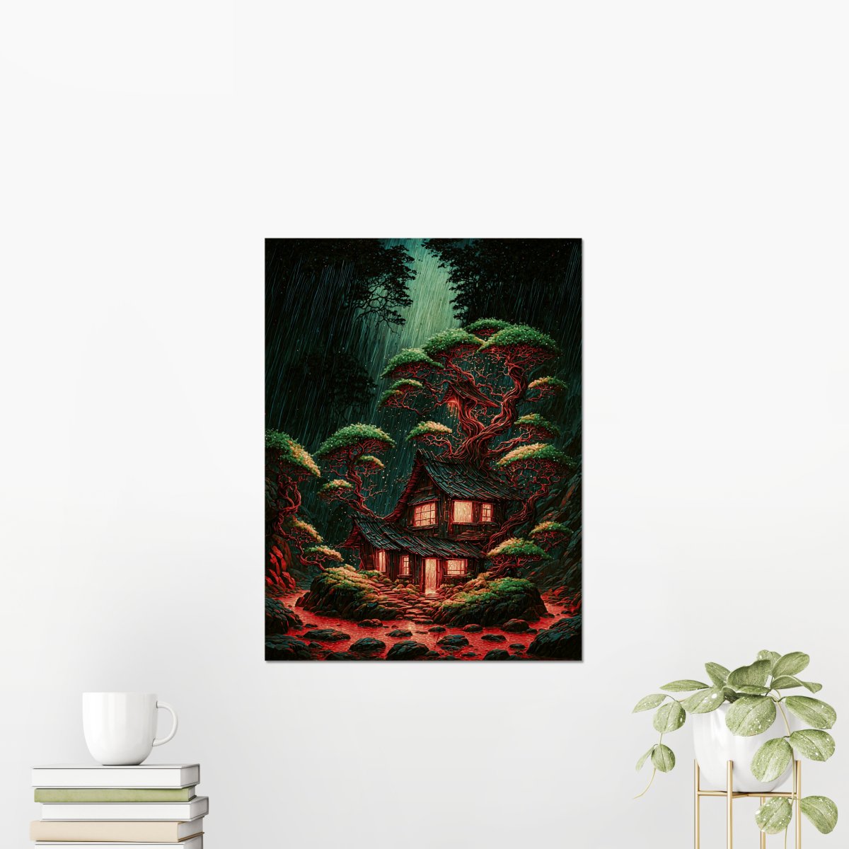 Overgrown brood - Art print - Poster - Ever colorful
