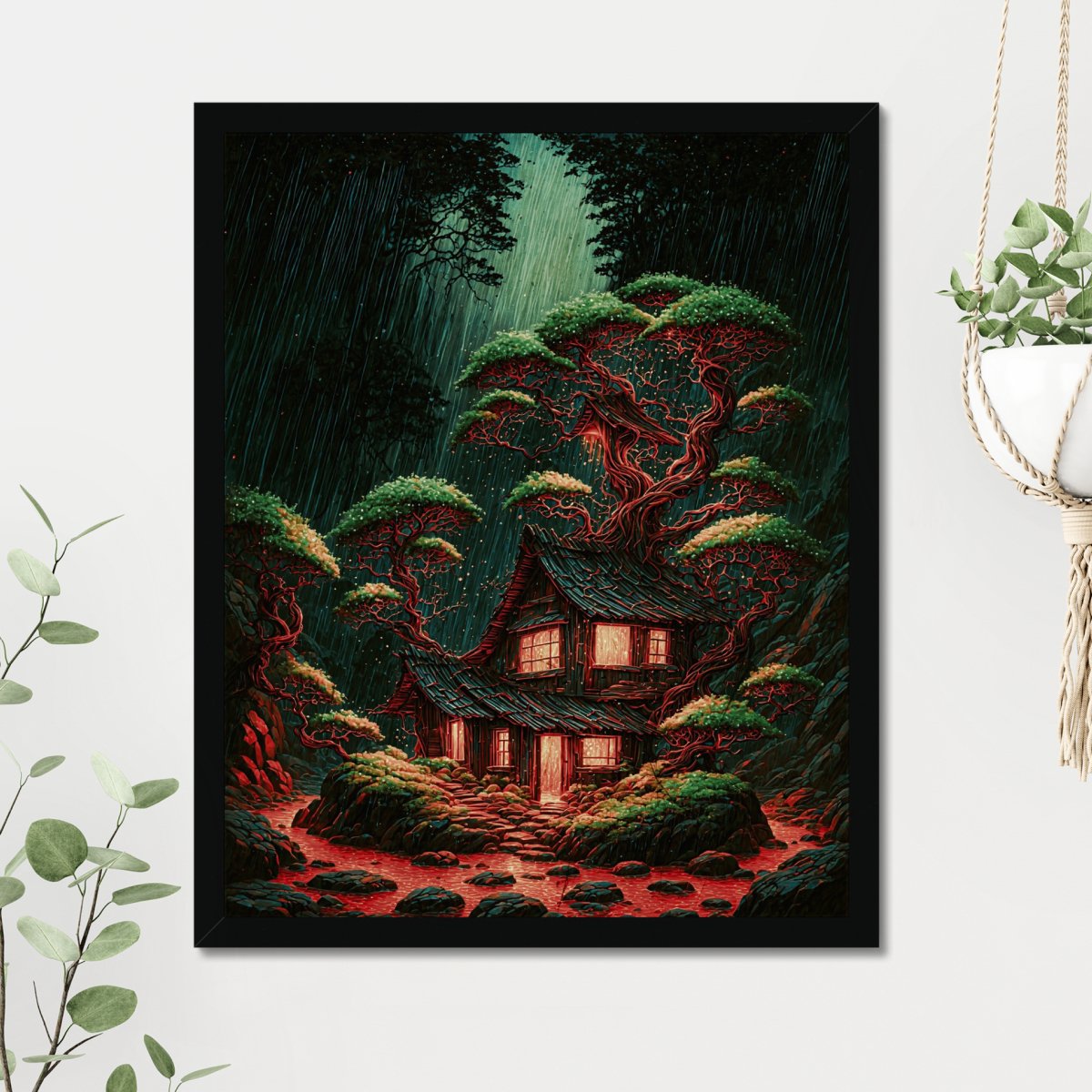Overgrown brood - Art print - Poster - Ever colorful