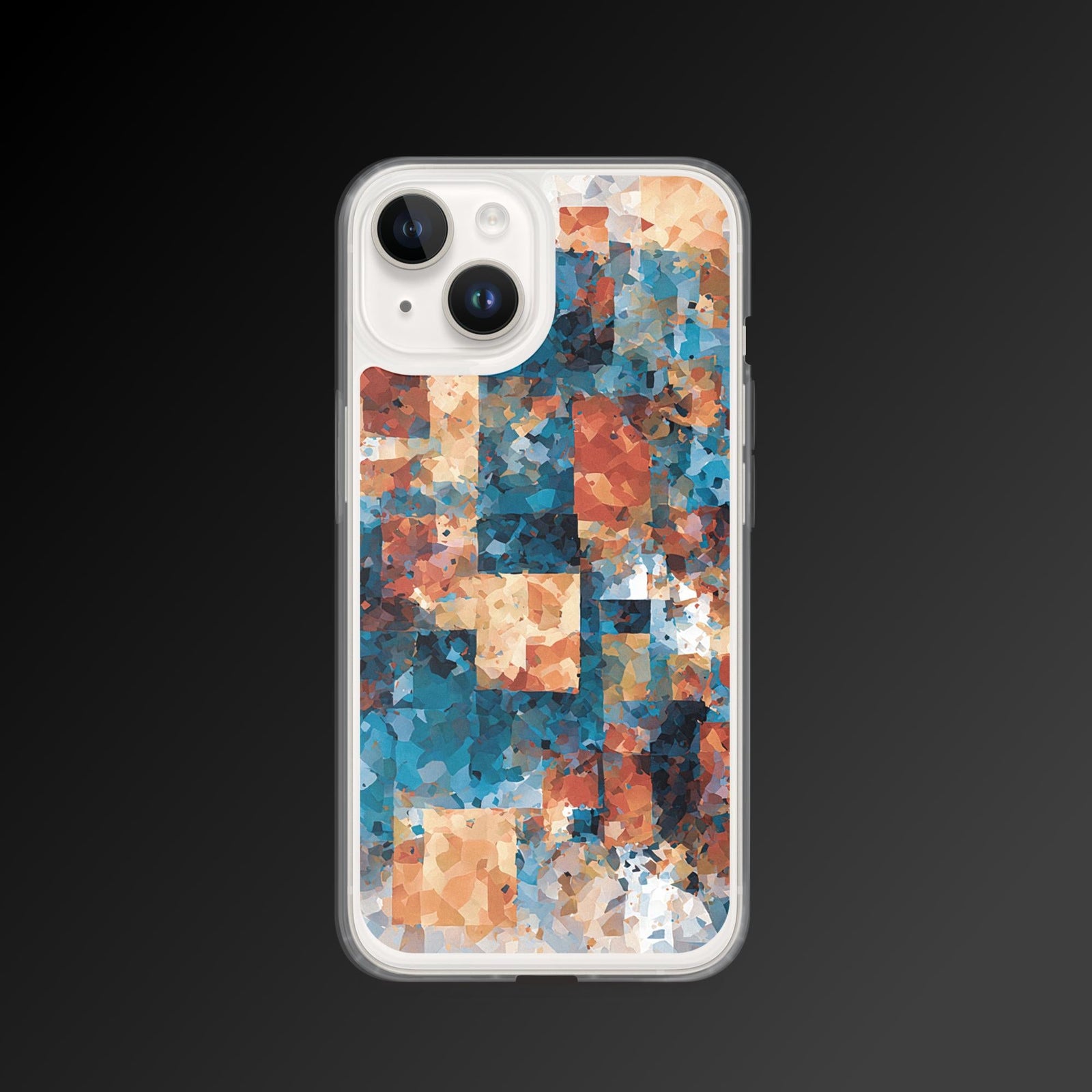 "Pale feelings" clear iphone case - Clear iphone case - Ever colorful
