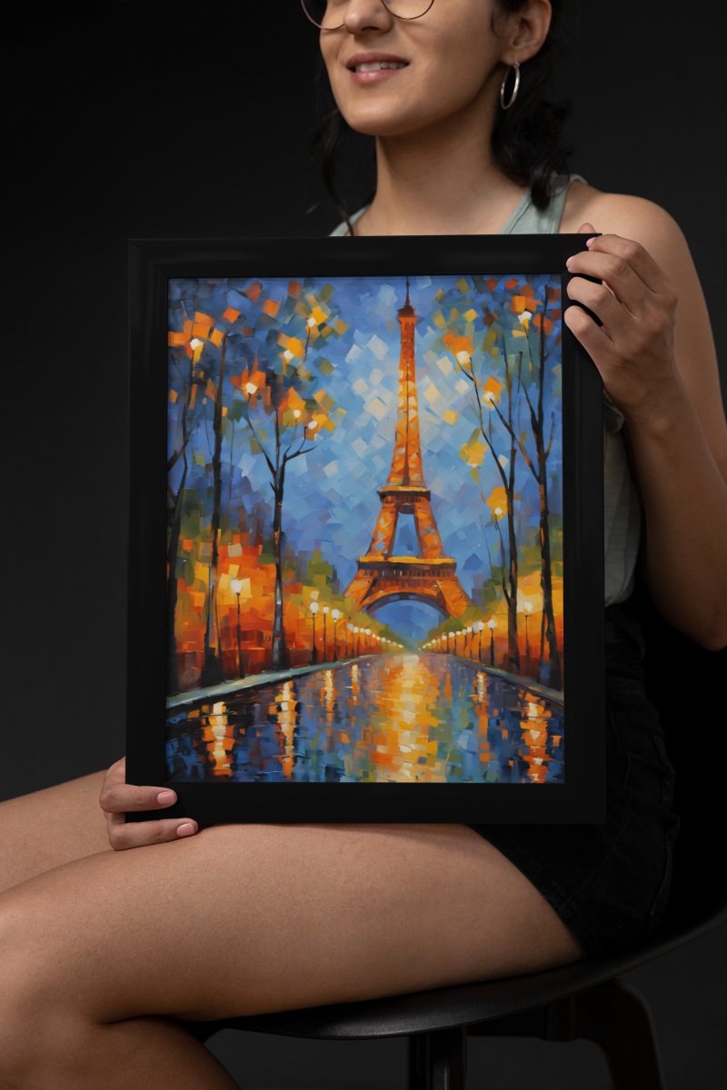 Paris lights avenue - Art print - Poster - Ever colorful