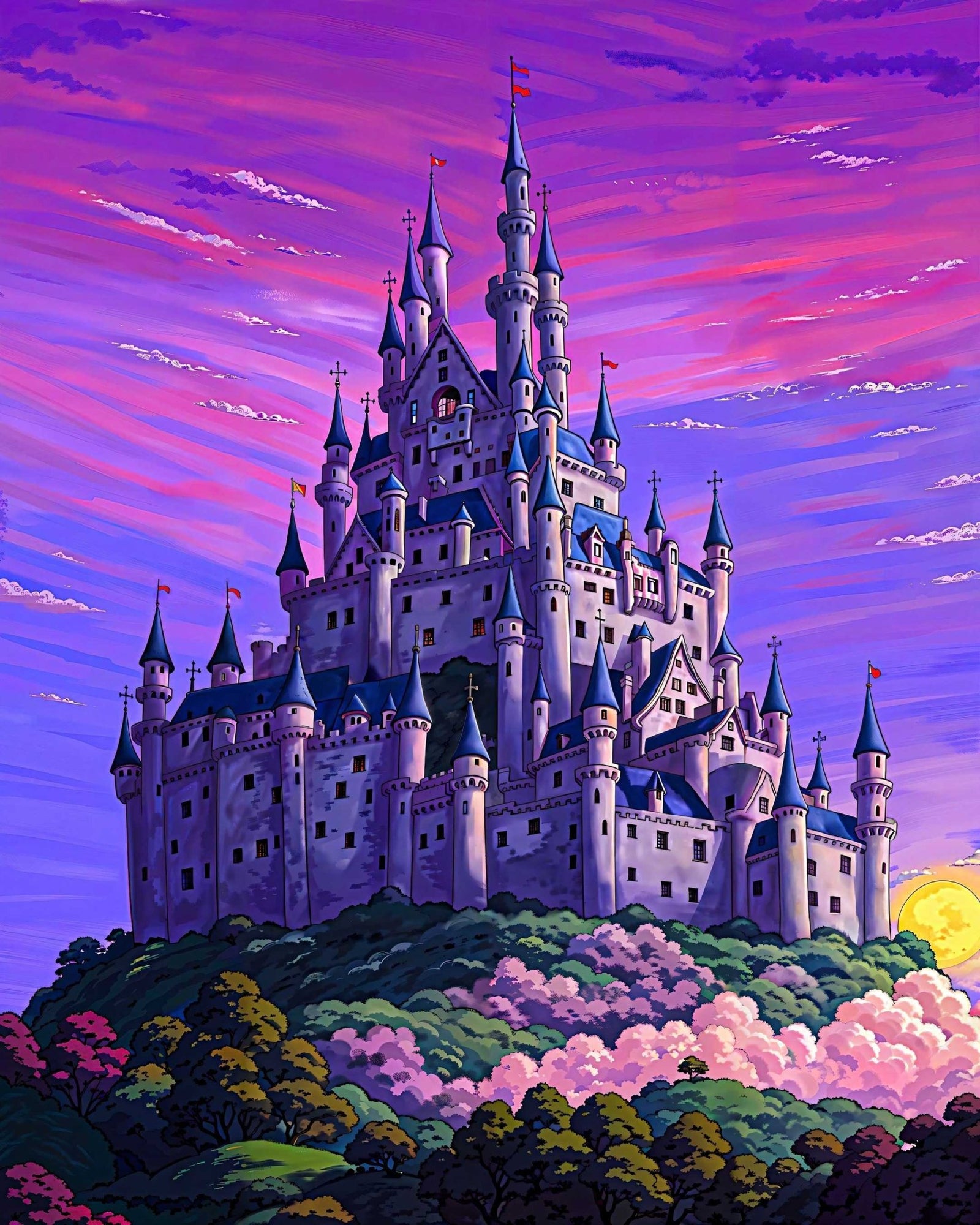 Pastel lord's palace - Poster - Ever colorful