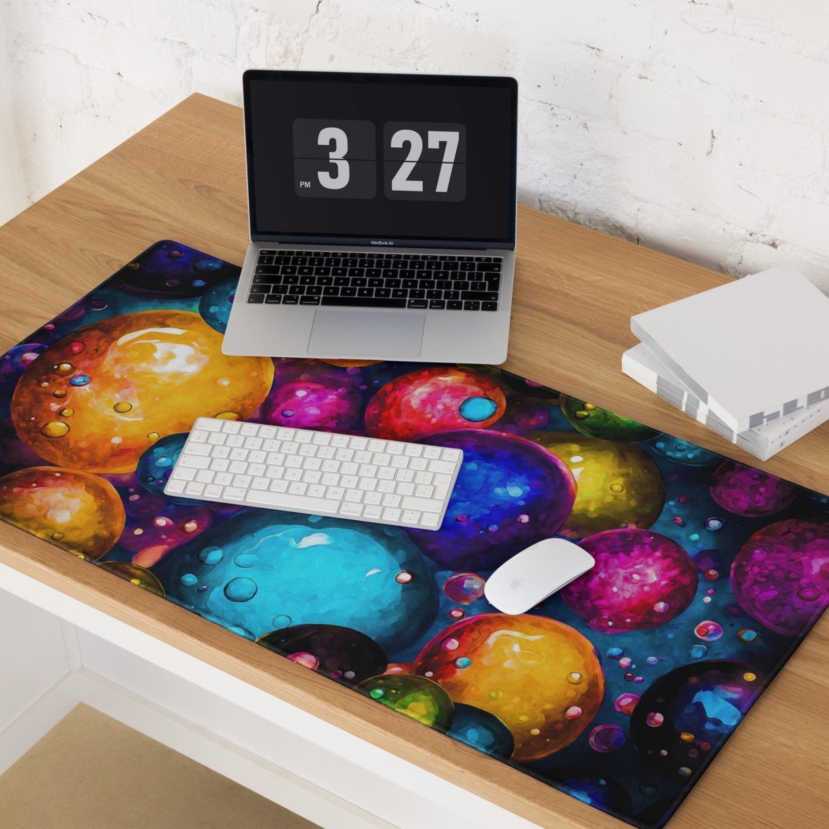 Planetary marbles - Gaming mouse pad - Ever colorful