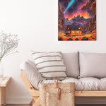Rocky canyon living - Art print - Poster - Ever colorful