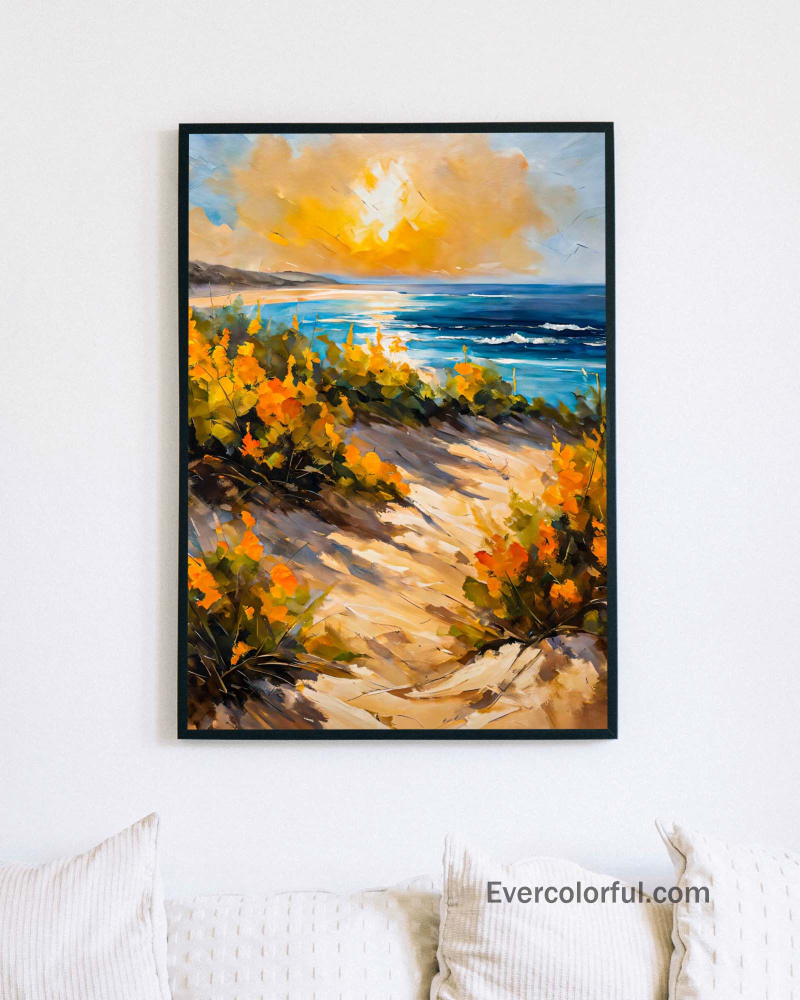 Sandy coast - Poster - Ever colorful