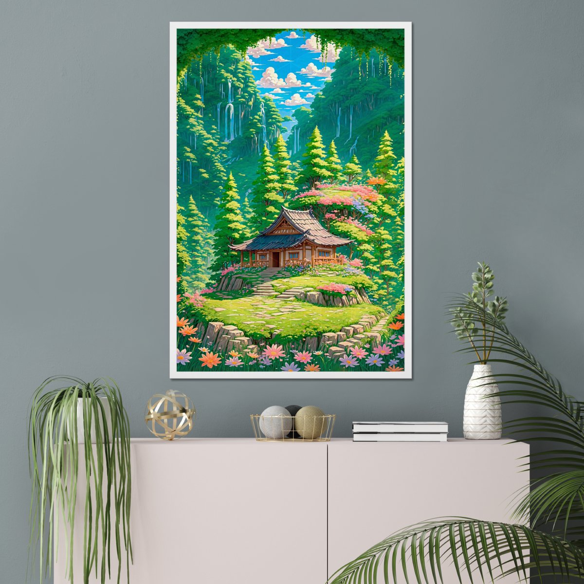 Seventh haven - Art print - Poster - Ever colorful