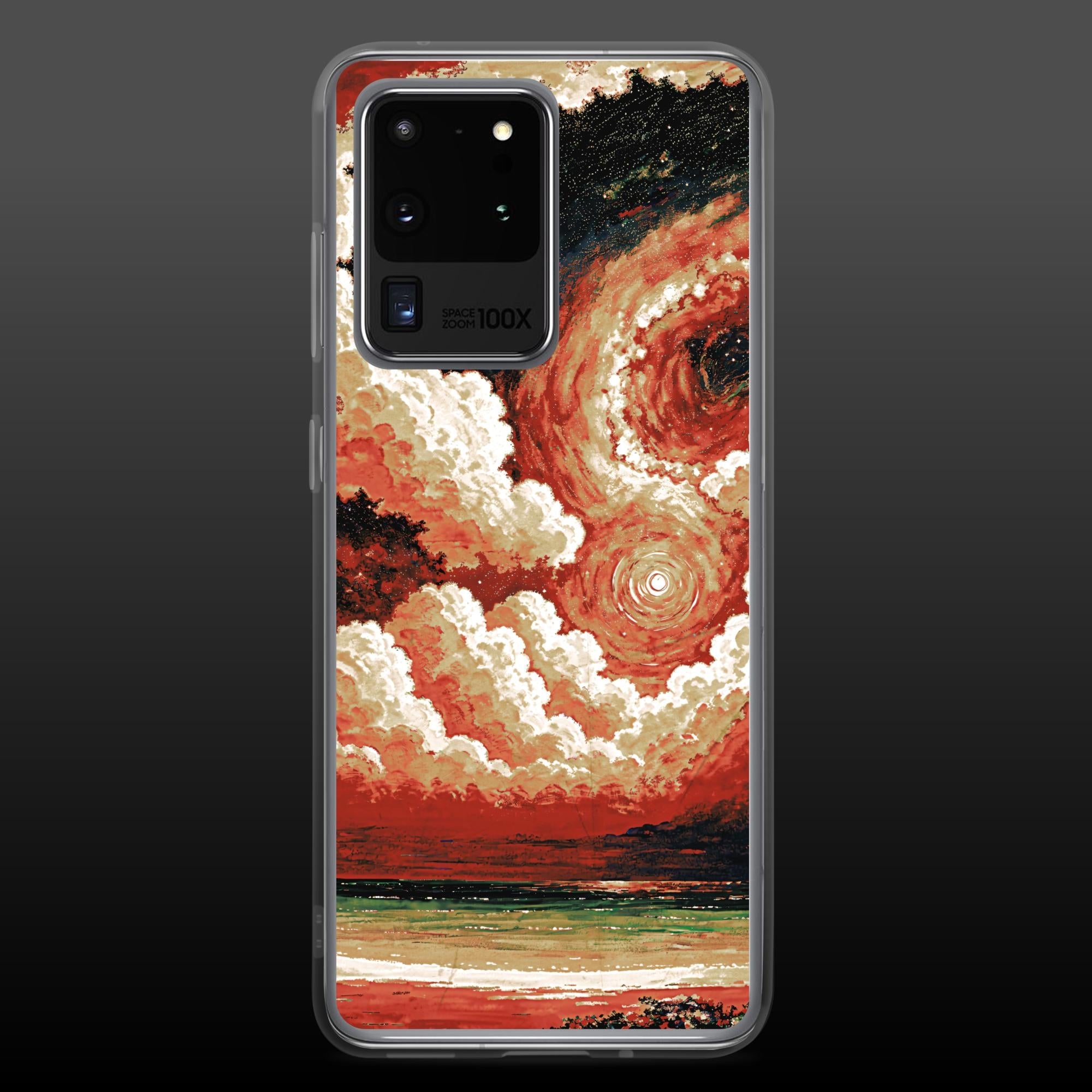 "Sinister vortex" clear samsung case - Clear samsung case - Ever colorful
