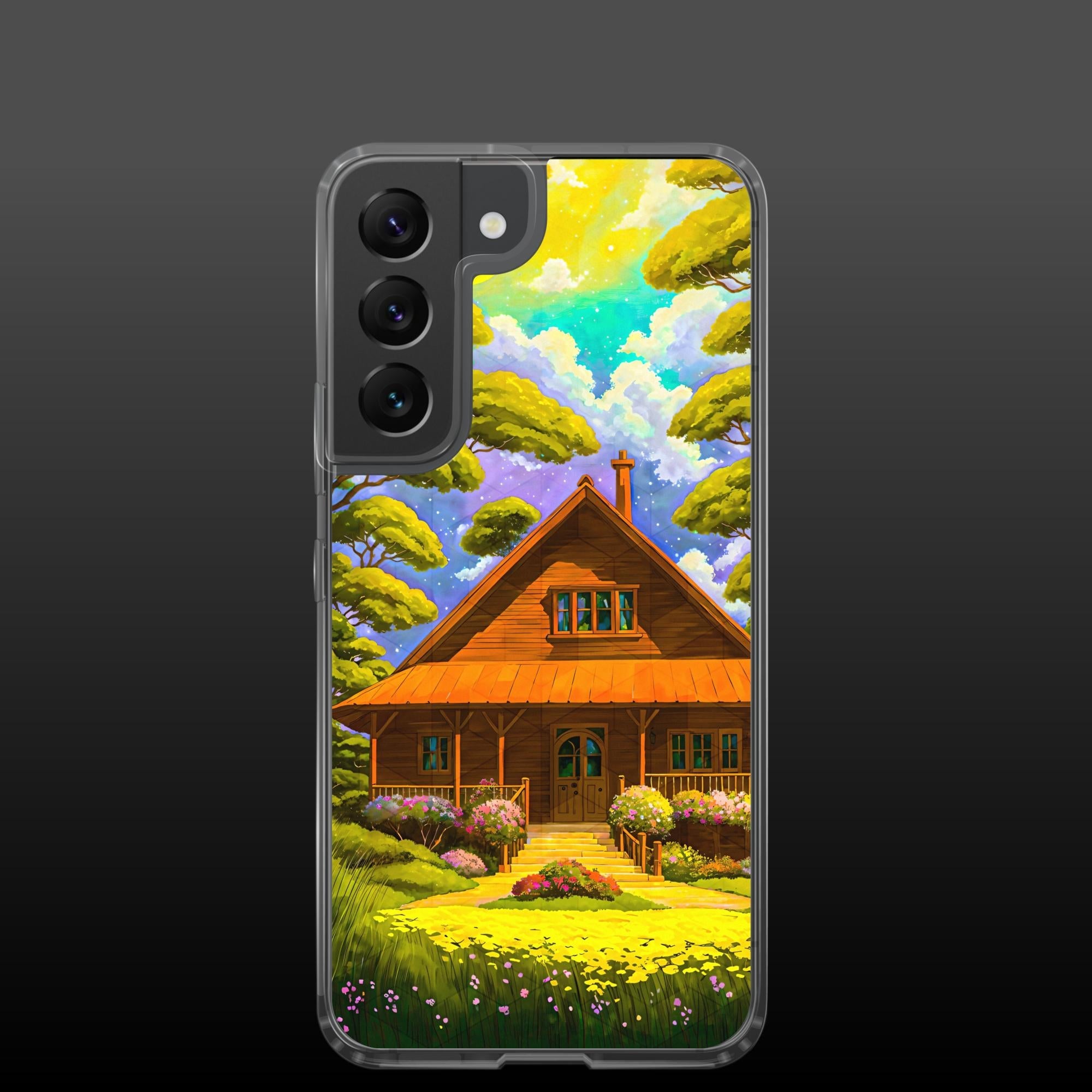 "Sleepy grove" clear samsung case - Clear samsung case - Ever colorful