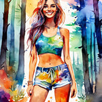 Smile of the day - Poster - Ever colorful