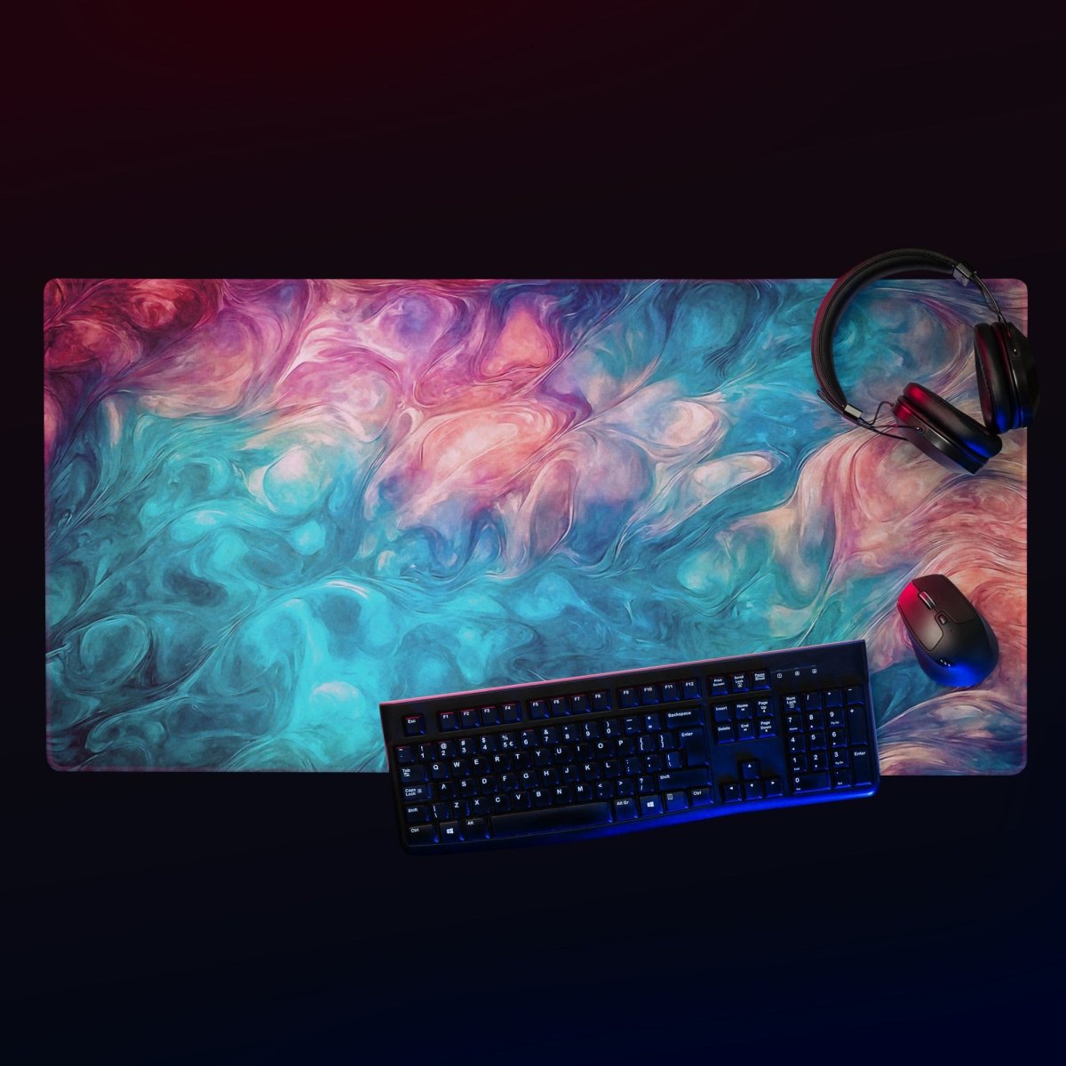 Smoke colours - Gaming mouse pad - Ever colorful