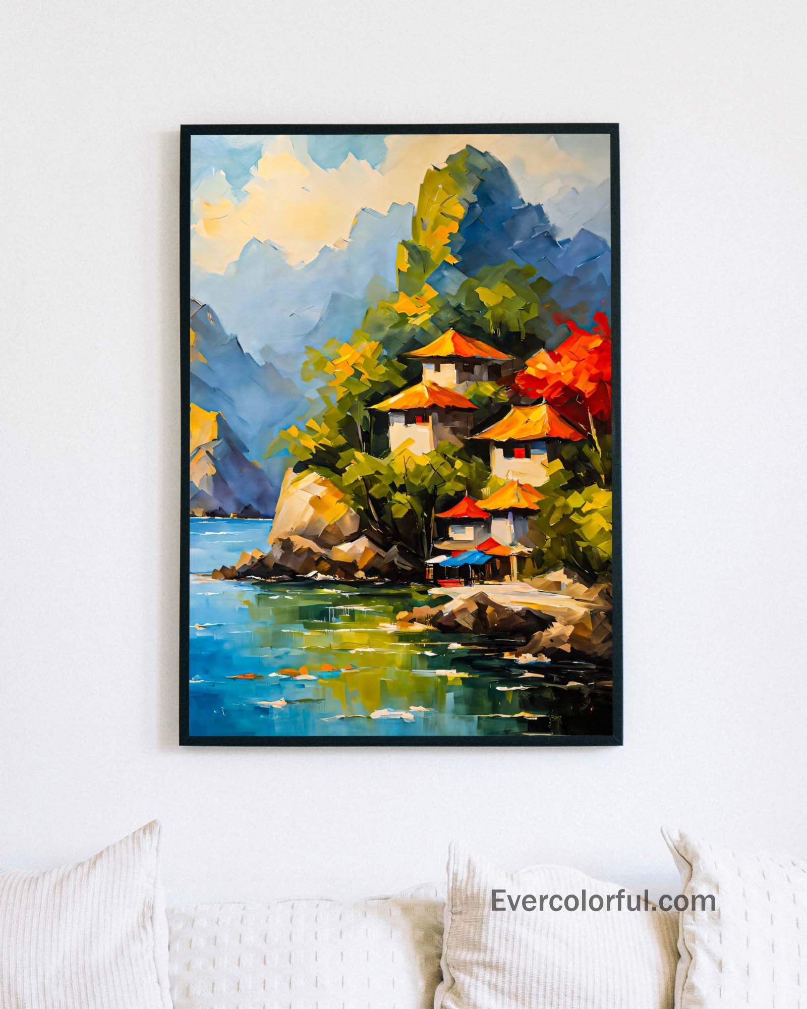 Soothing refuge - Poster - Ever colorful