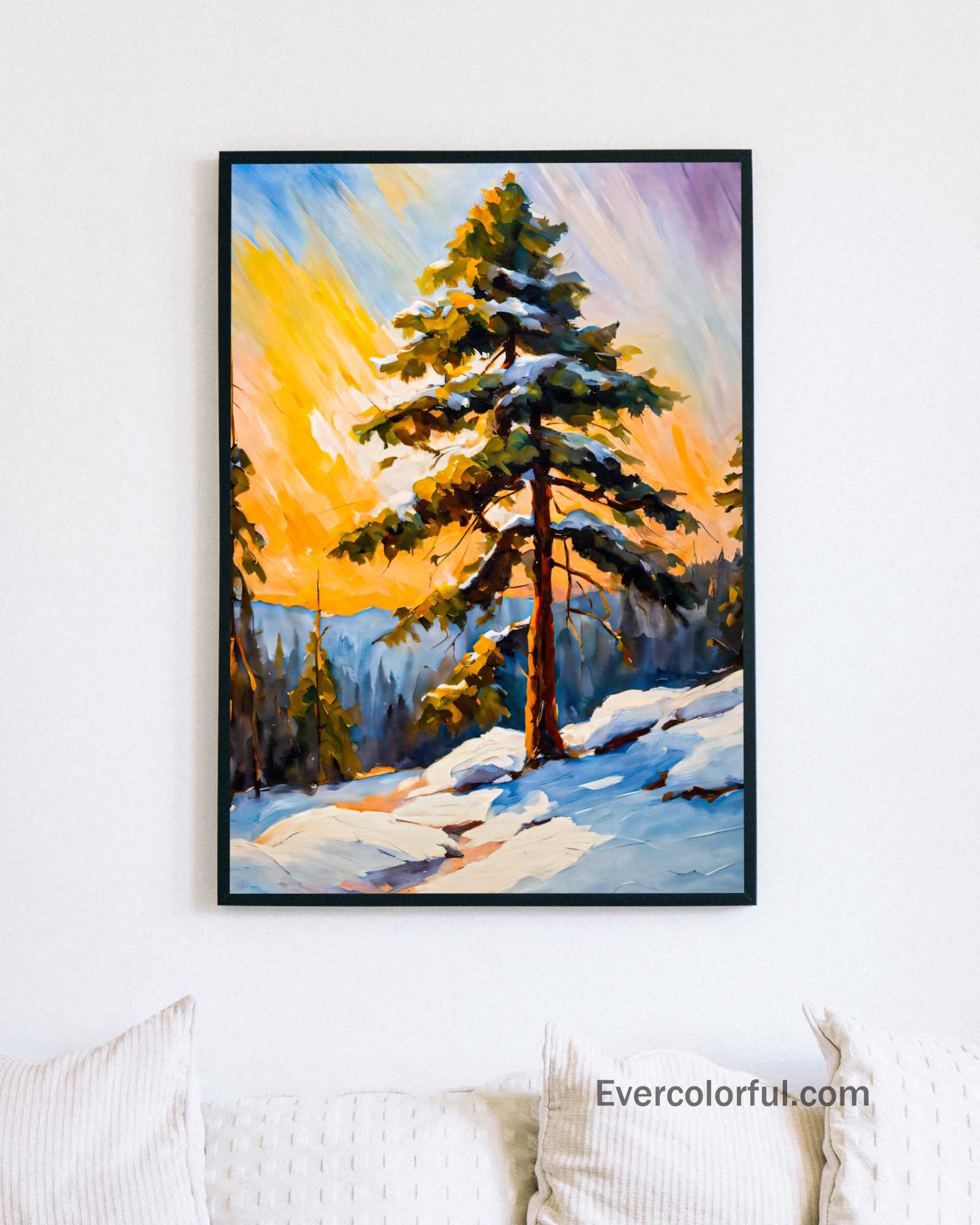 Sorrowful tree - Poster - Ever colorful