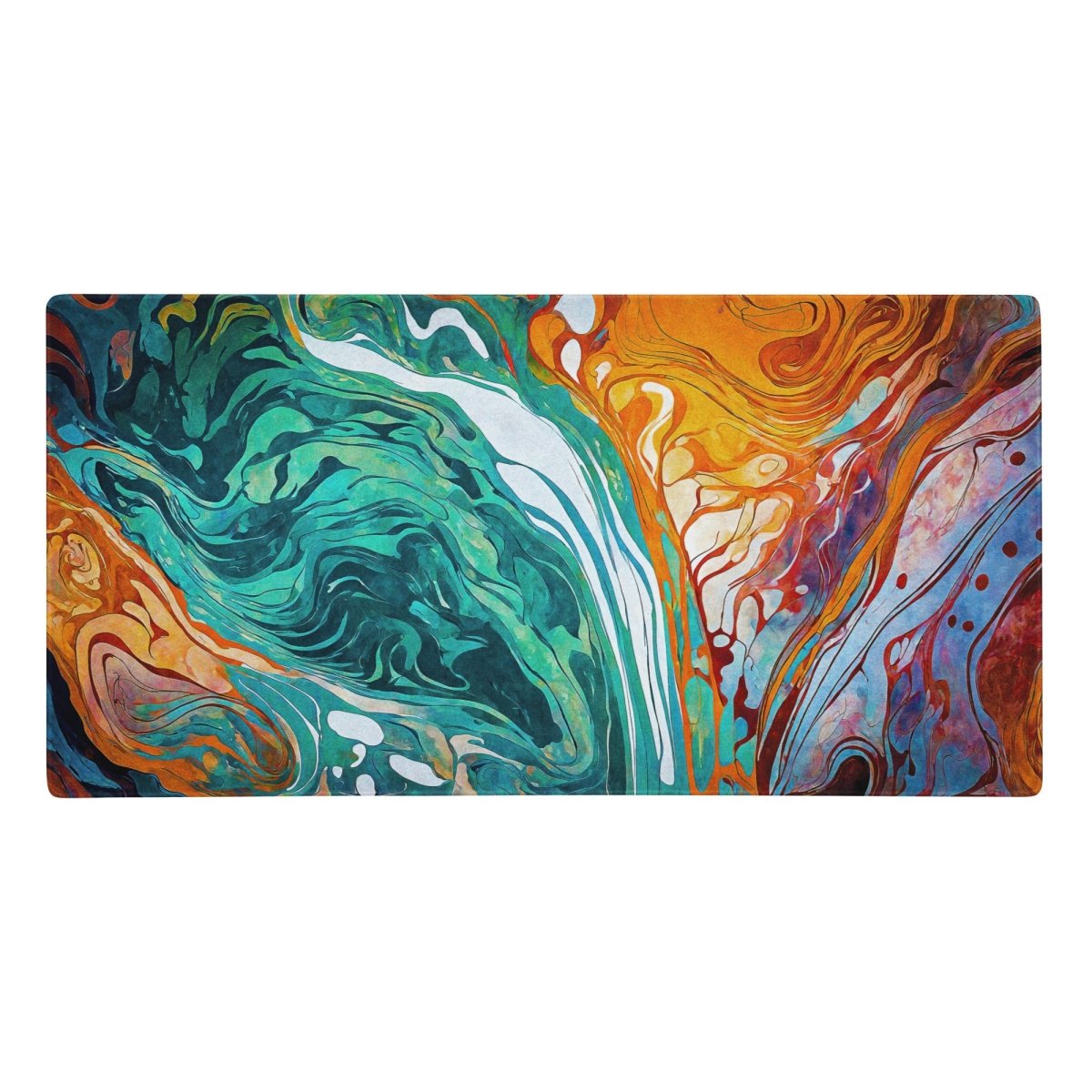 Stained current - Gaming mouse pad - Ever colorful