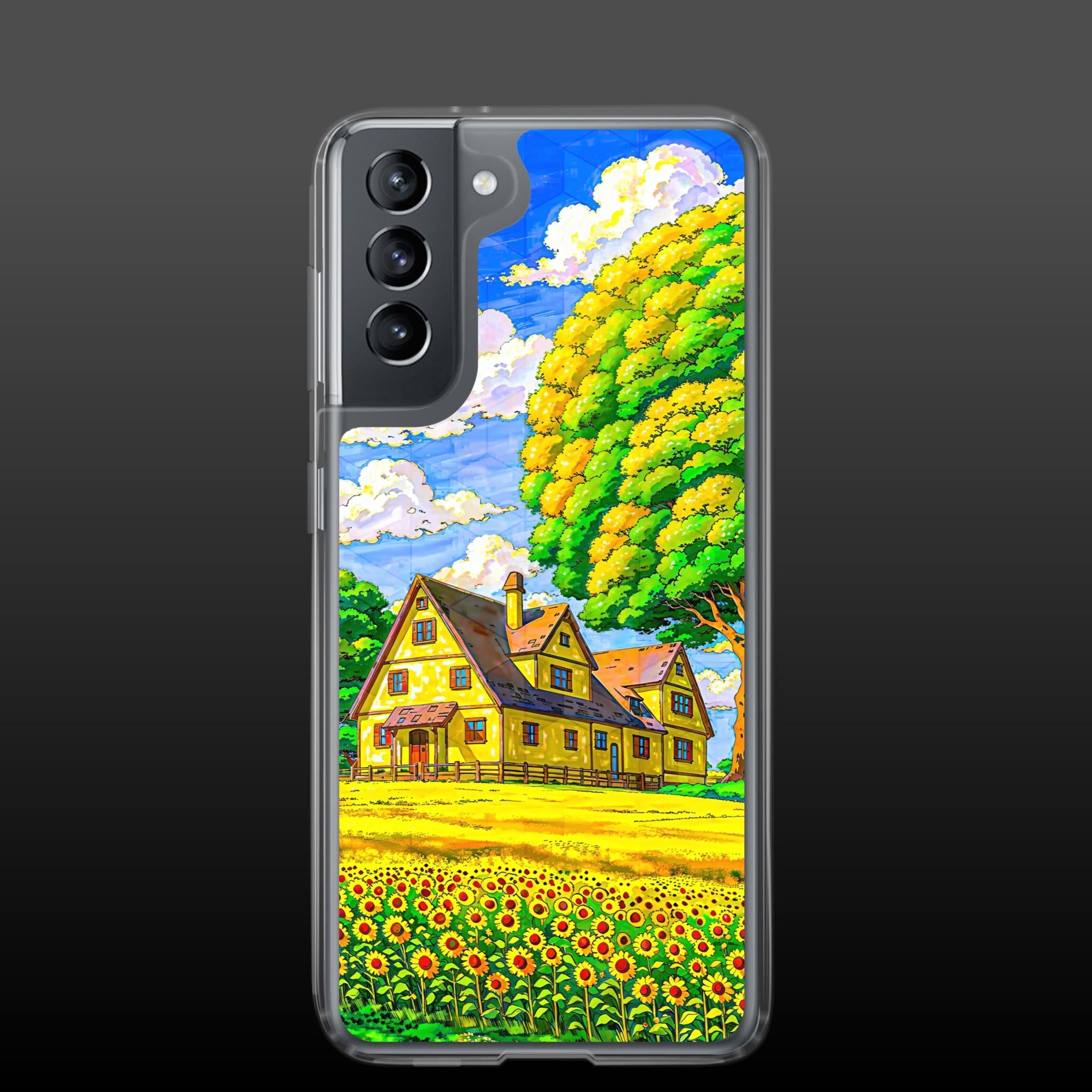 "Summertime reality" clear samsung case - Clear samsung case - Ever colorful