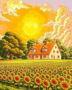 Sunny little paradise - Poster - Ever colorful