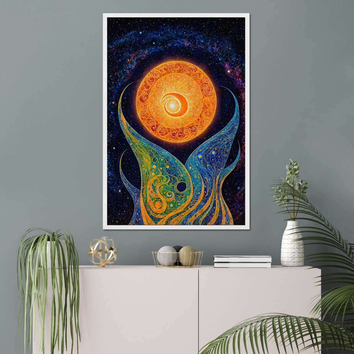 Sunny patterns - Art print - Poster - Ever colorful