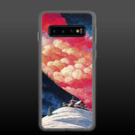 "Sunset aflame" clear samsung case - Clear samsung case - Ever colorful