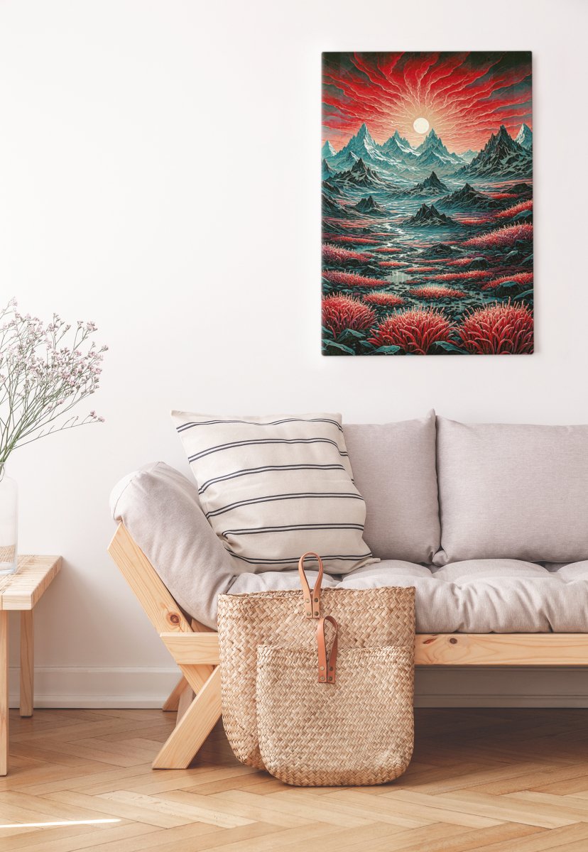 Swirling flares - Art print - Poster - Ever colorful