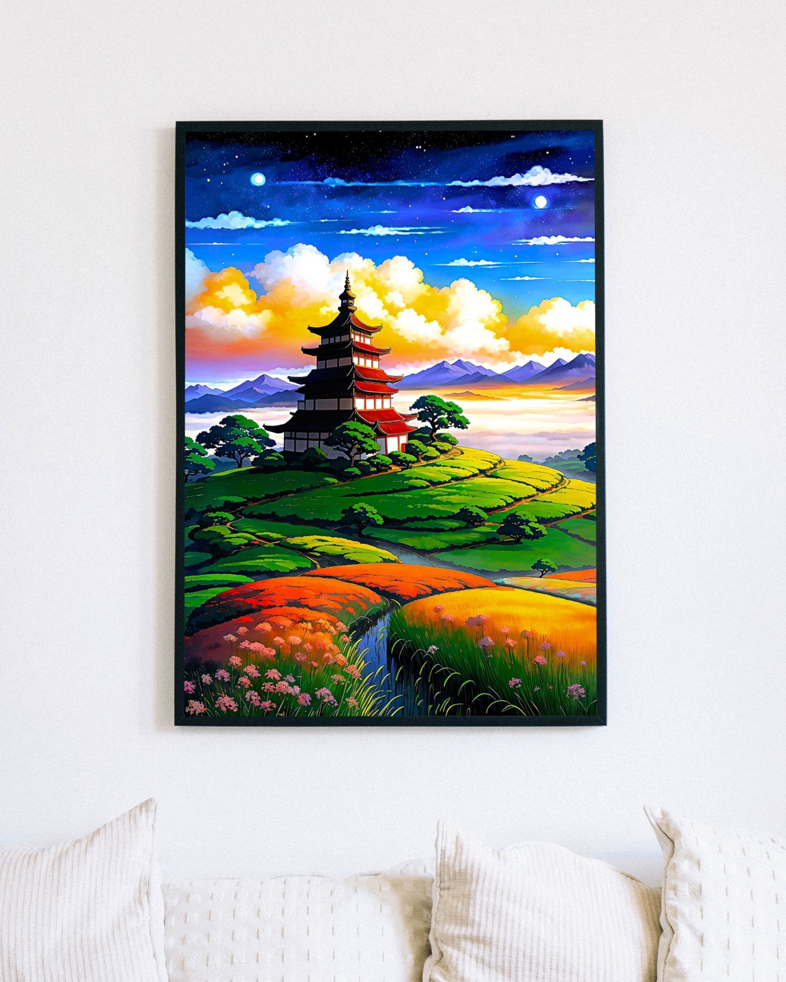 Temple of rice - Poster - Ever colorful