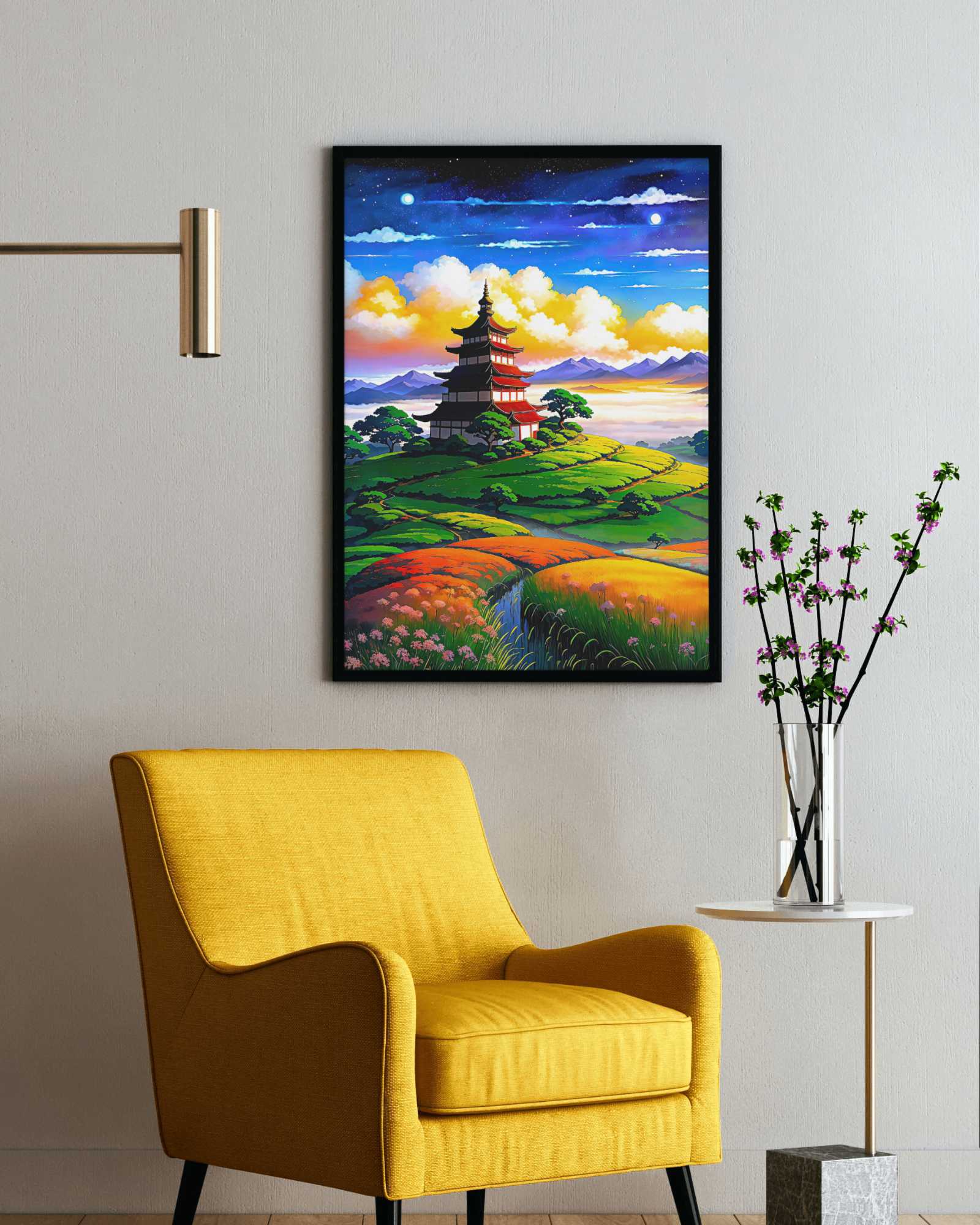 Temple of rice - Poster - Ever colorful