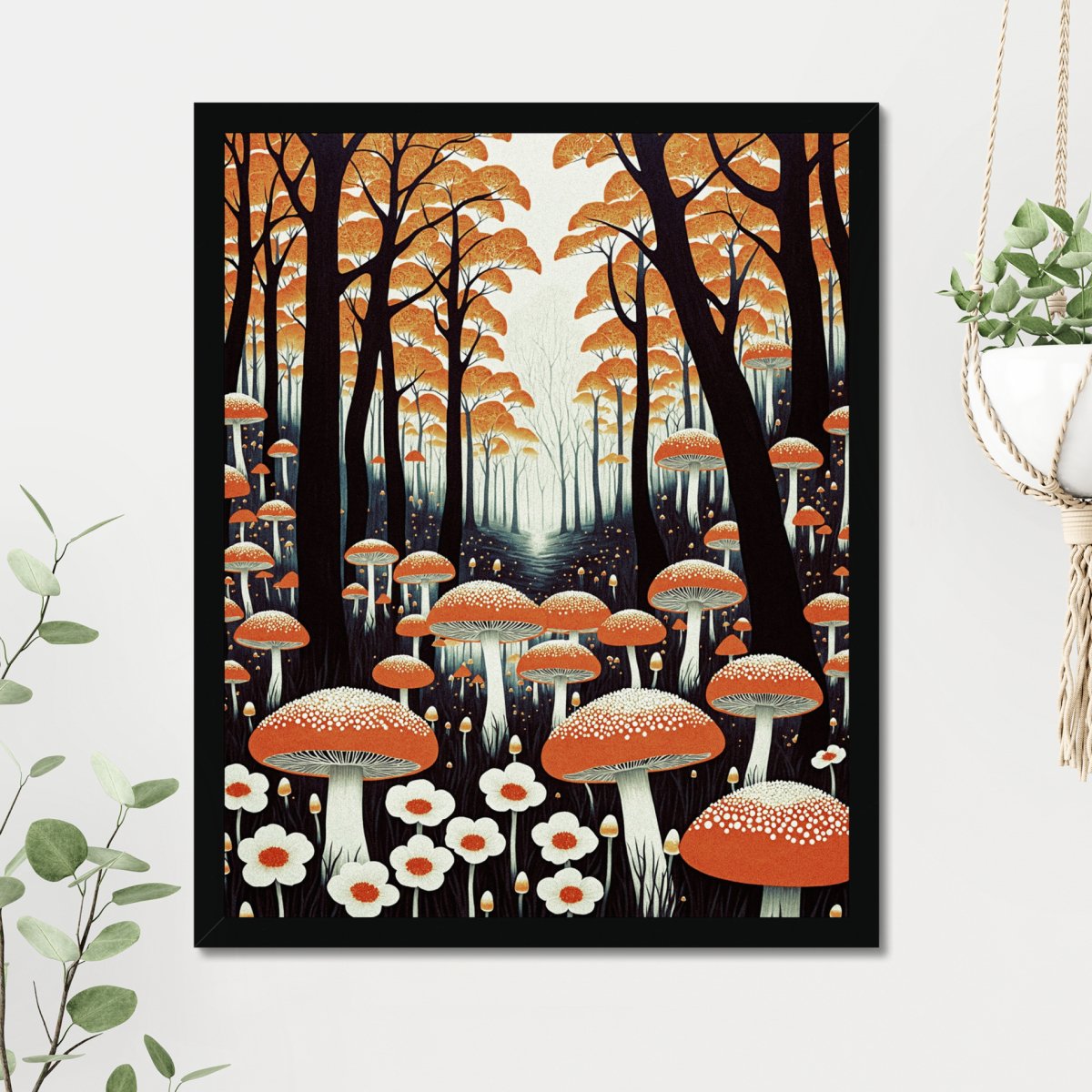 Terracotta grove - Art print - Poster - Ever colorful