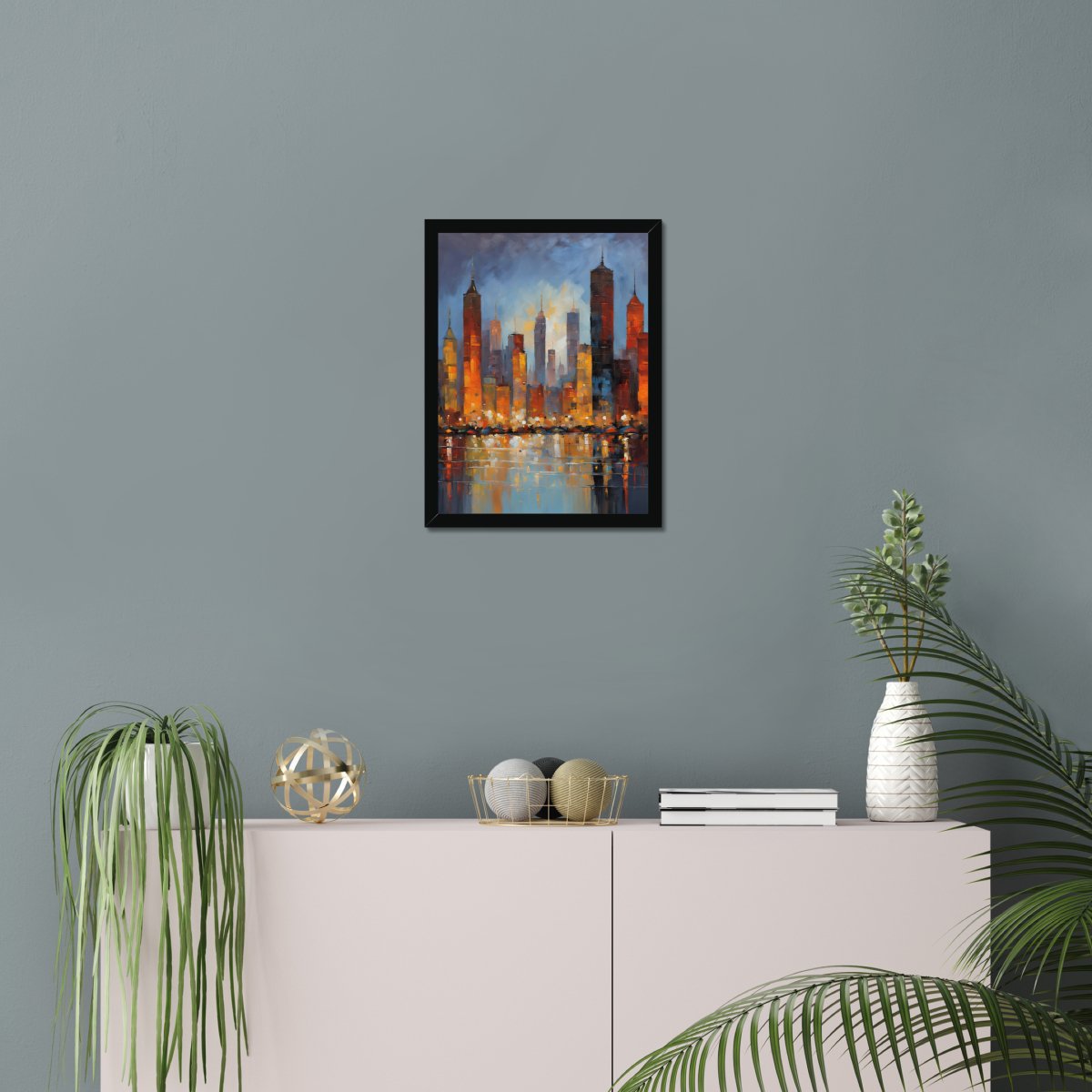 The big apple - Art print - Poster - Ever colorful