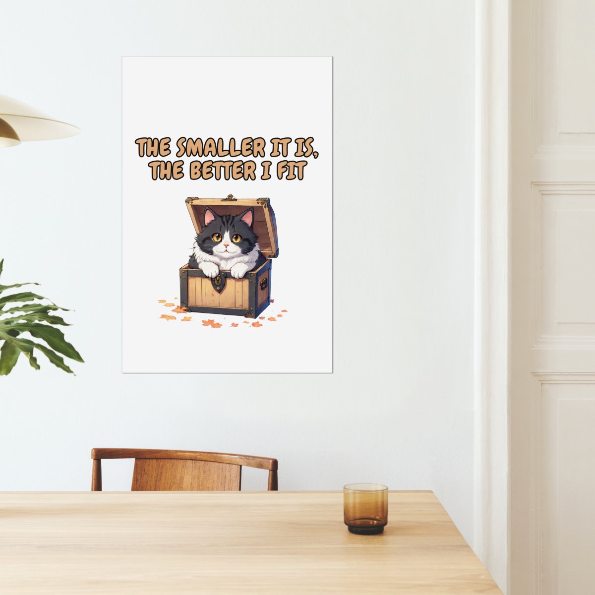 The smaller it is - Art print - Poster - Ever colorful