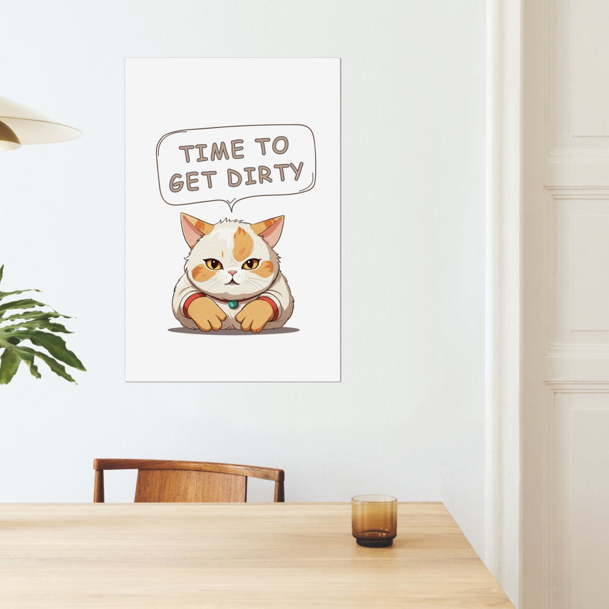 Time to get dirty - Art print - Poster - Ever colorful