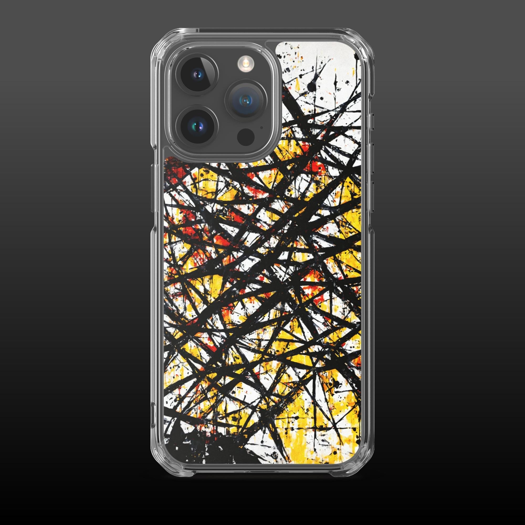 "Unyielding emotions" clear iphone case - Clear iphone case - Ever colorful