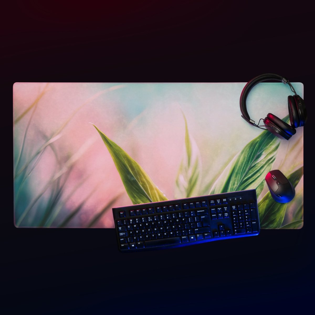 Verdant foliage - Gaming mouse pad - Ever colorful