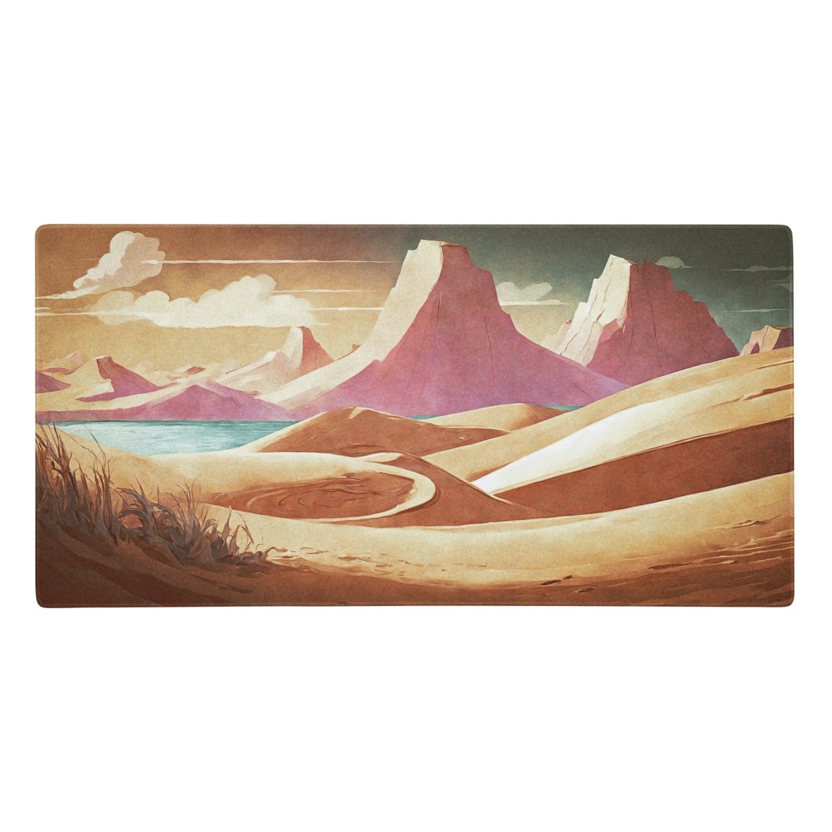 Vintage desert life - Gaming mouse pad - Ever colorful
