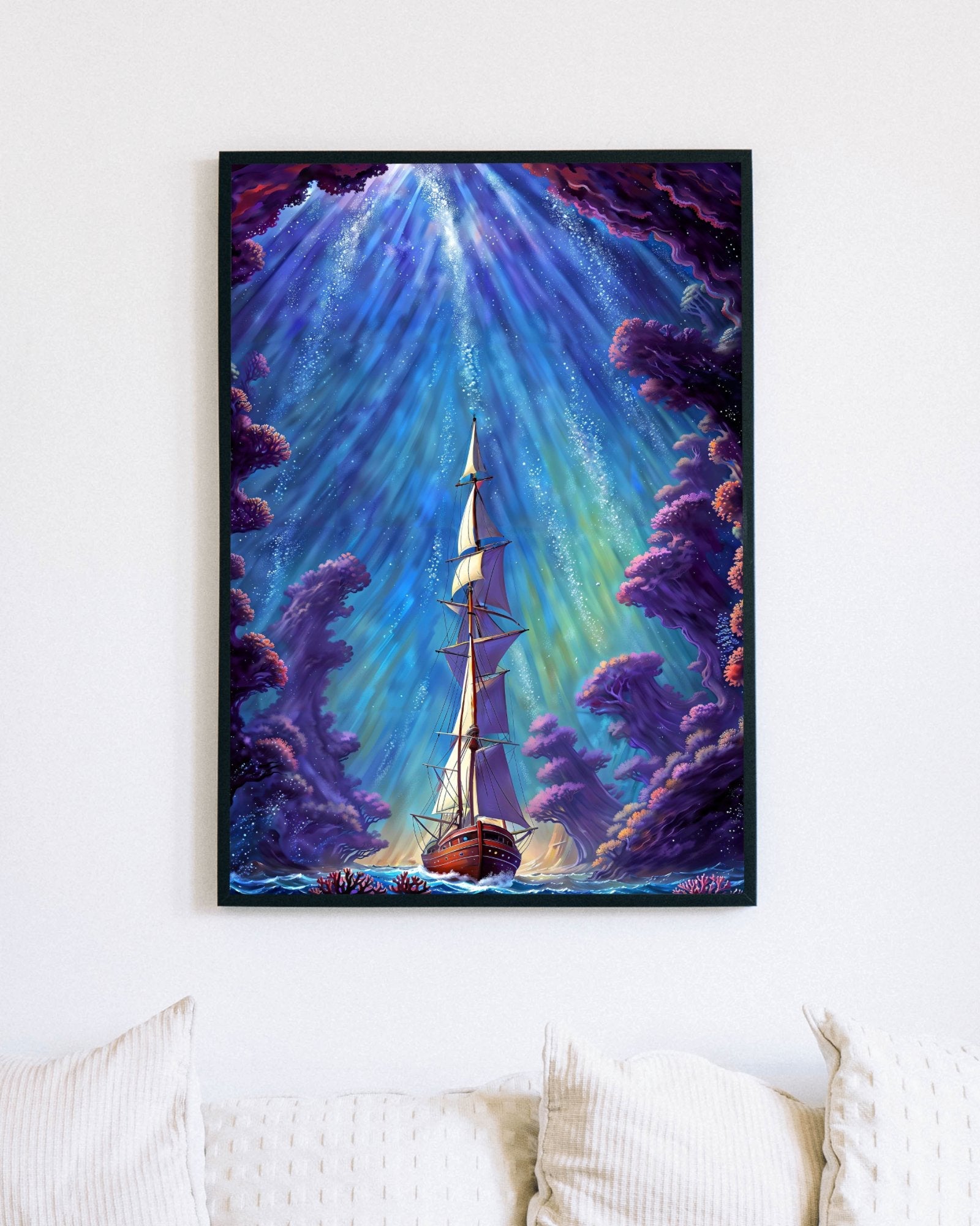 Voyage to the depths - Poster - Ever colorful