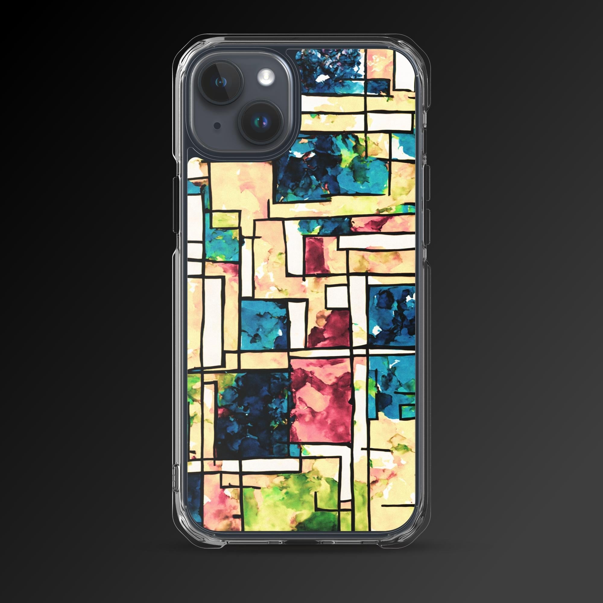 "Warm yet cold" clear iphone case - Clear iphone case - Ever colorful