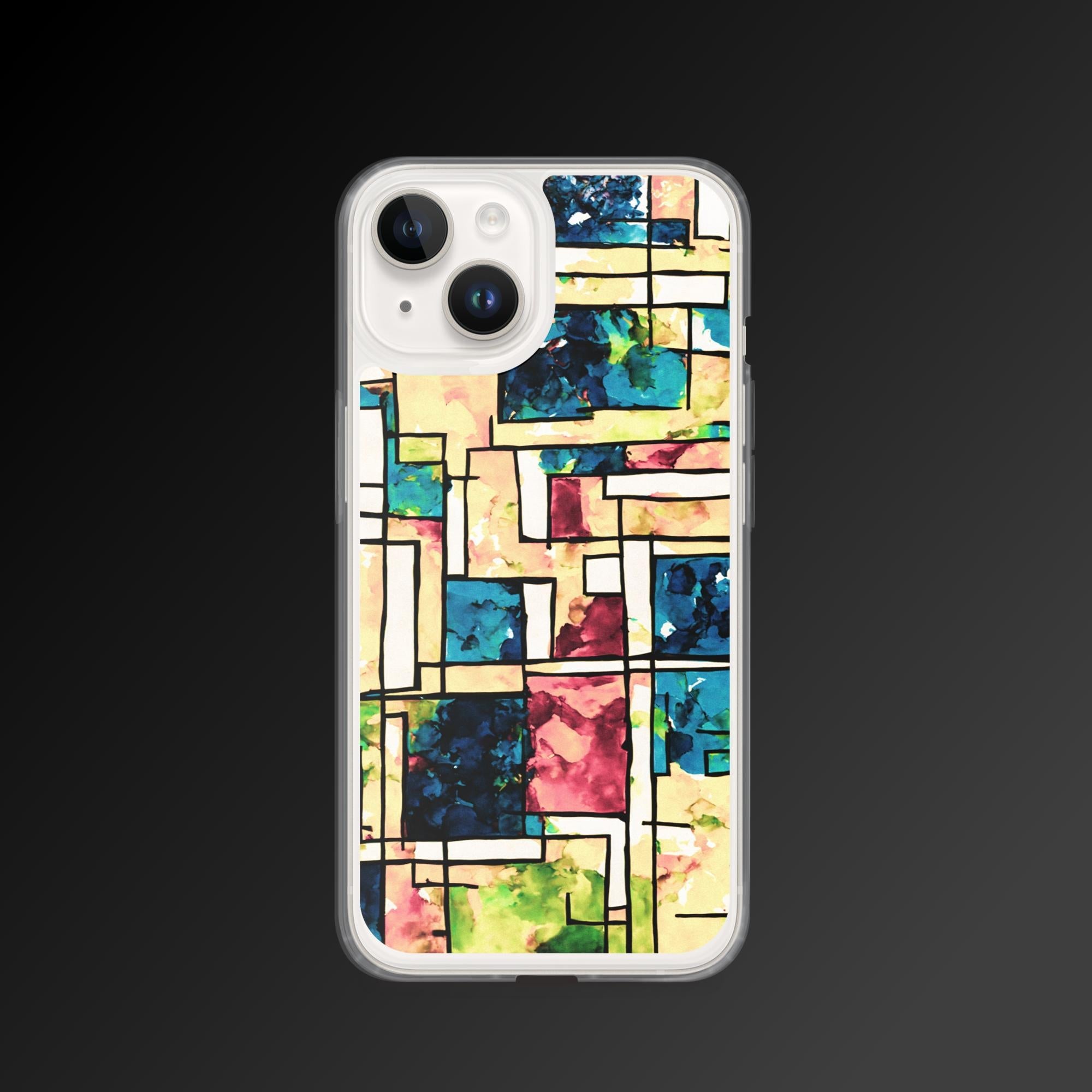 "Warm yet cold" clear iphone case - Clear iphone case - Ever colorful