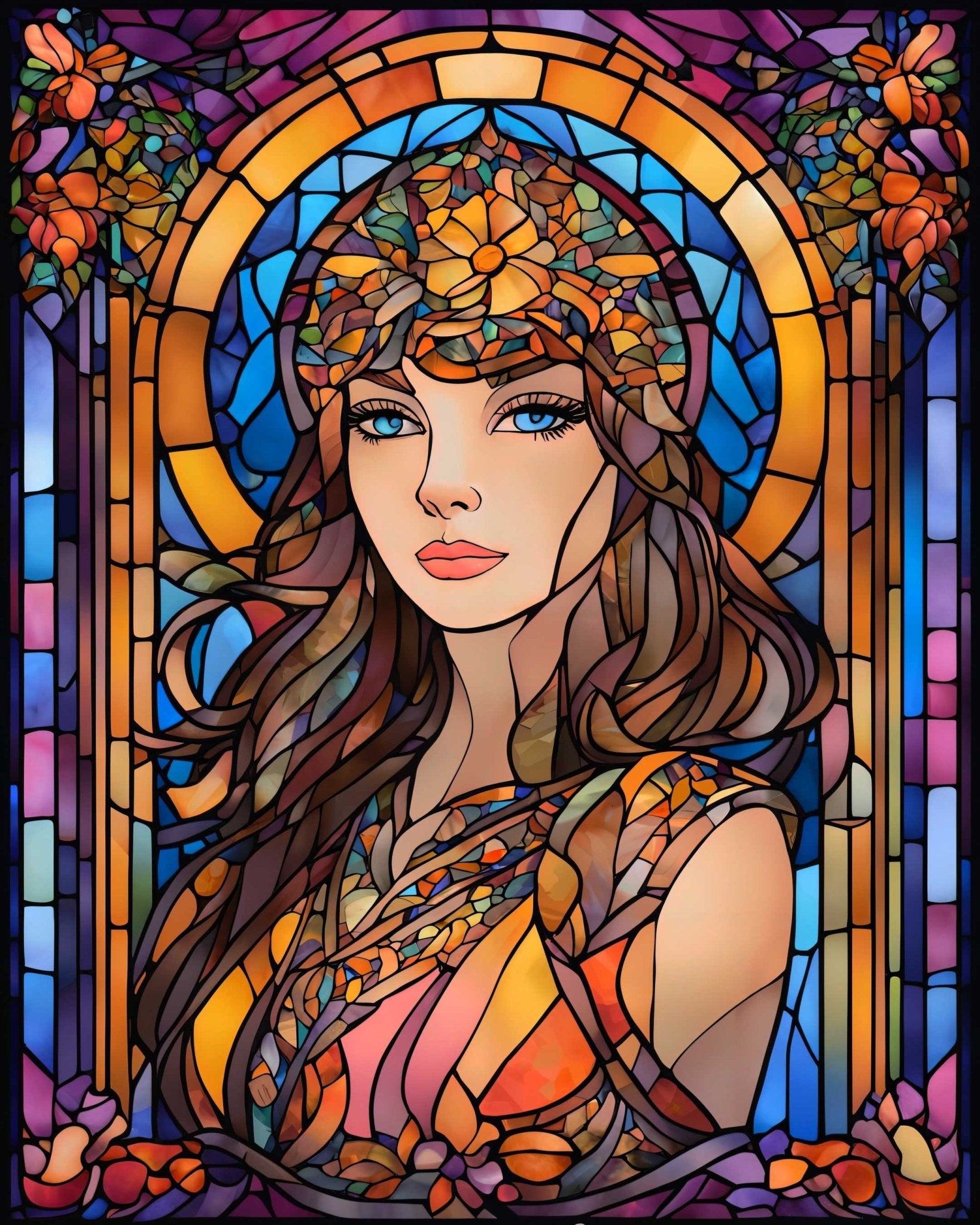Warrior princess - Poster - Ever colorful