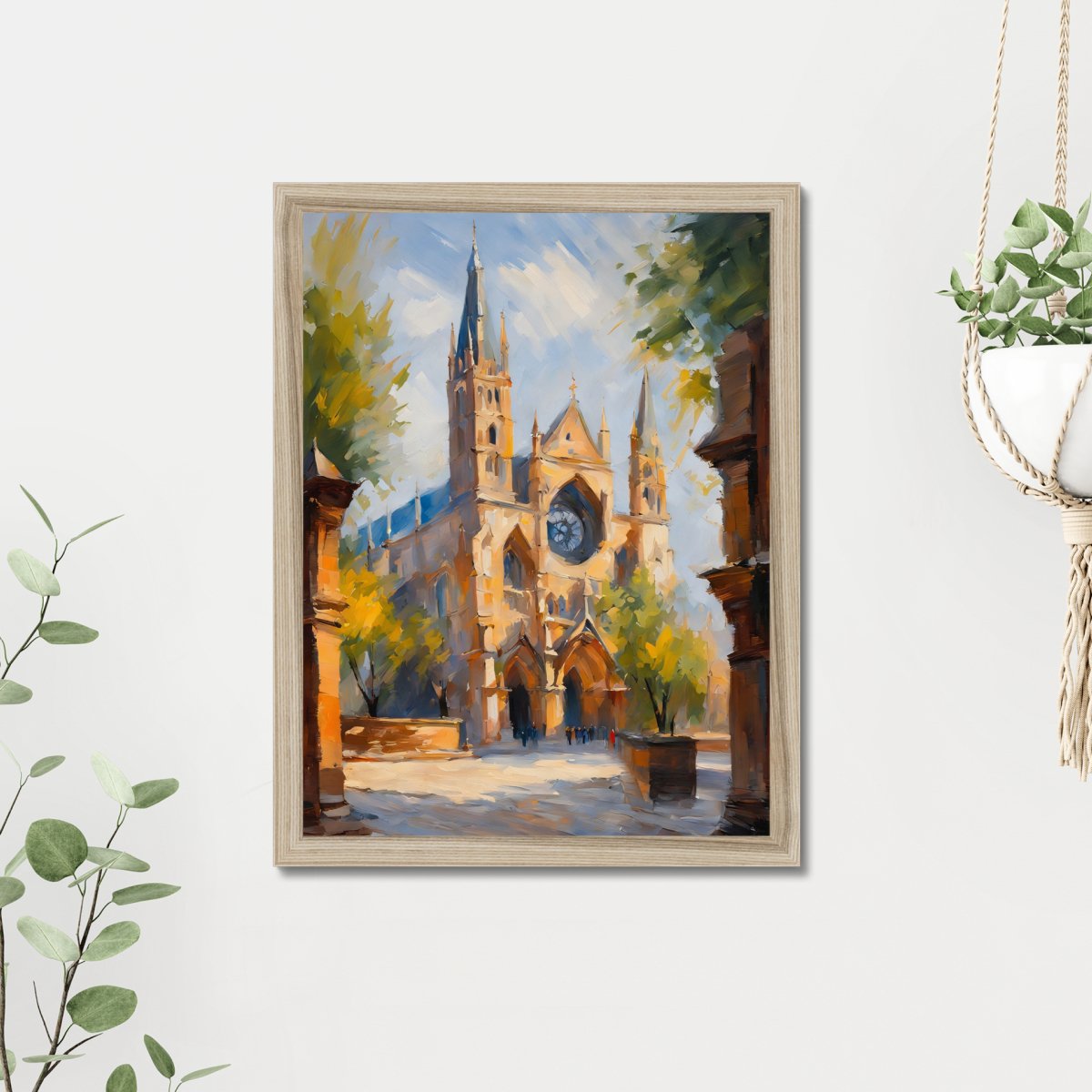 Western holy basilica - Art print - Poster - Ever colorful